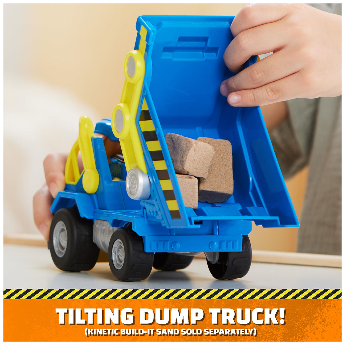 Rubble & Crew Wheeler’s Dump Truck Toy — Movable Parts & Action Figure for Ages 3+