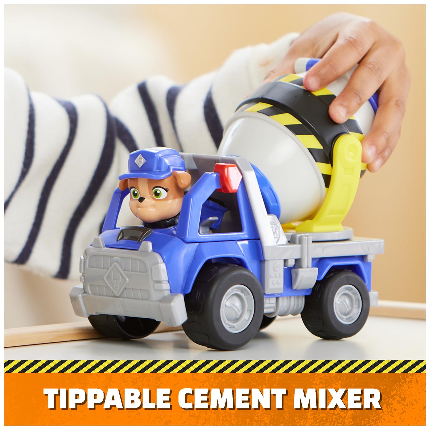 Rubble & Crew Ruben & Compagnie Vehicle Mix – Paw Patrol Toy Car for Kids 3+