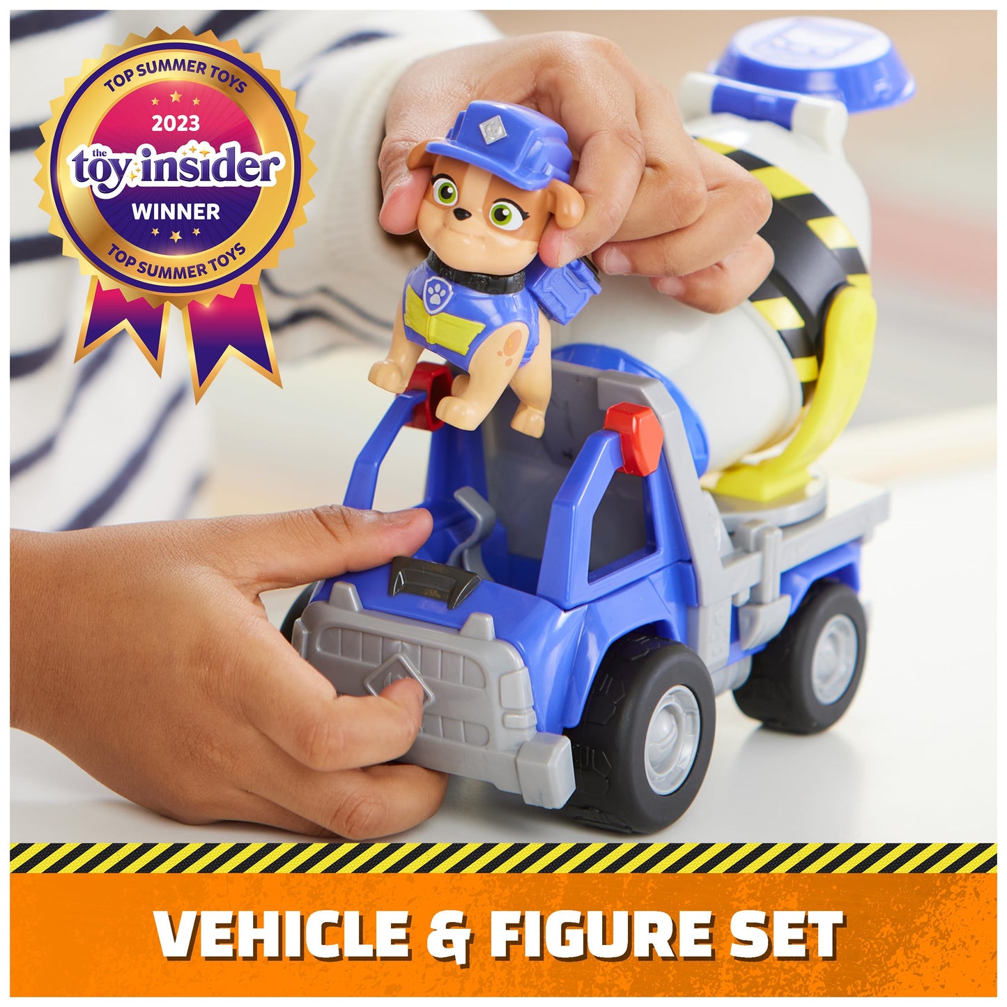 Rubble & Crew Ruben & Compagnie Vehicle Mix – Paw Patrol Toy Car for Kids 3+