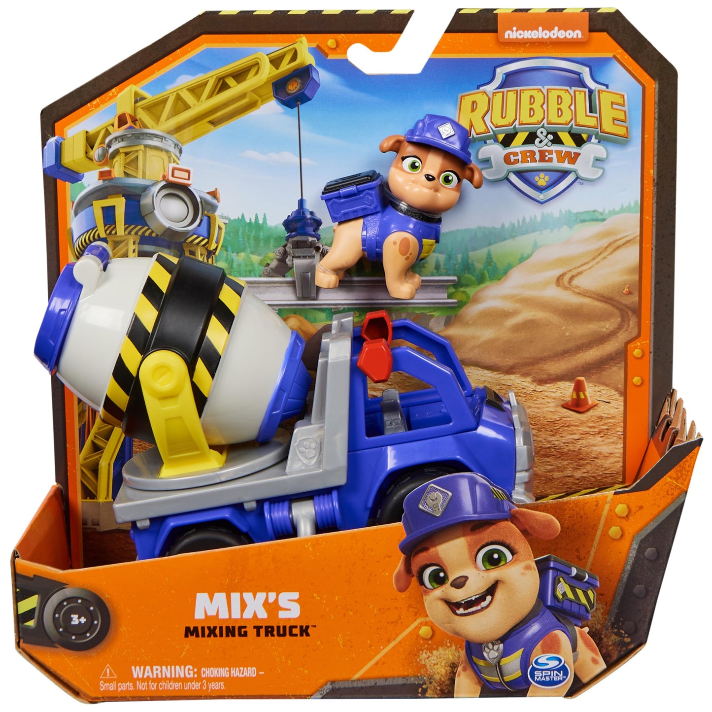 Rubble & Crew Ruben & Compagnie Vehicle Mix – Paw Patrol Toy Car for Kids 3+