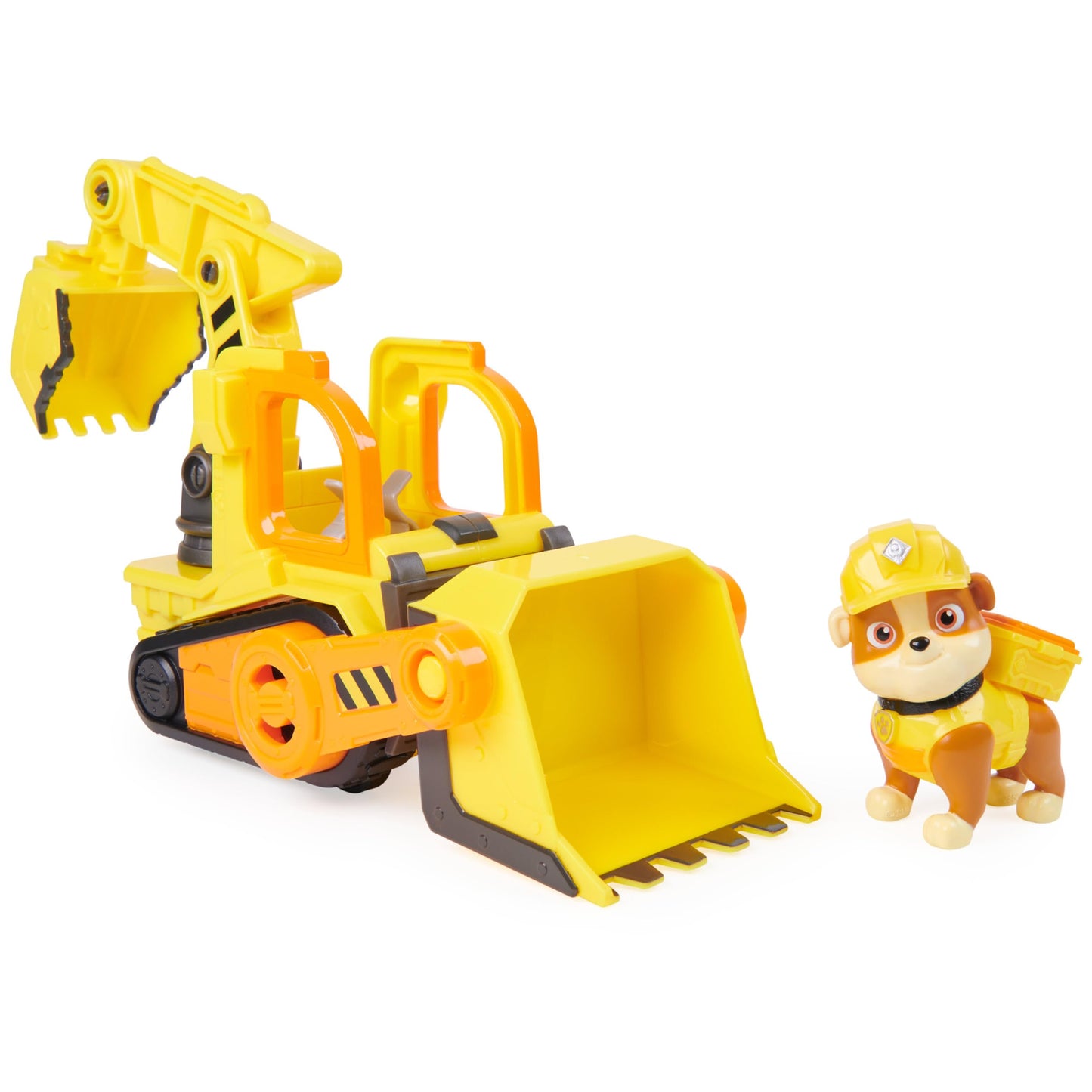 Rubble & Crew Ruben Toy Bulldozer – Collectible Paw Patrol Car Figure for Kids 3+