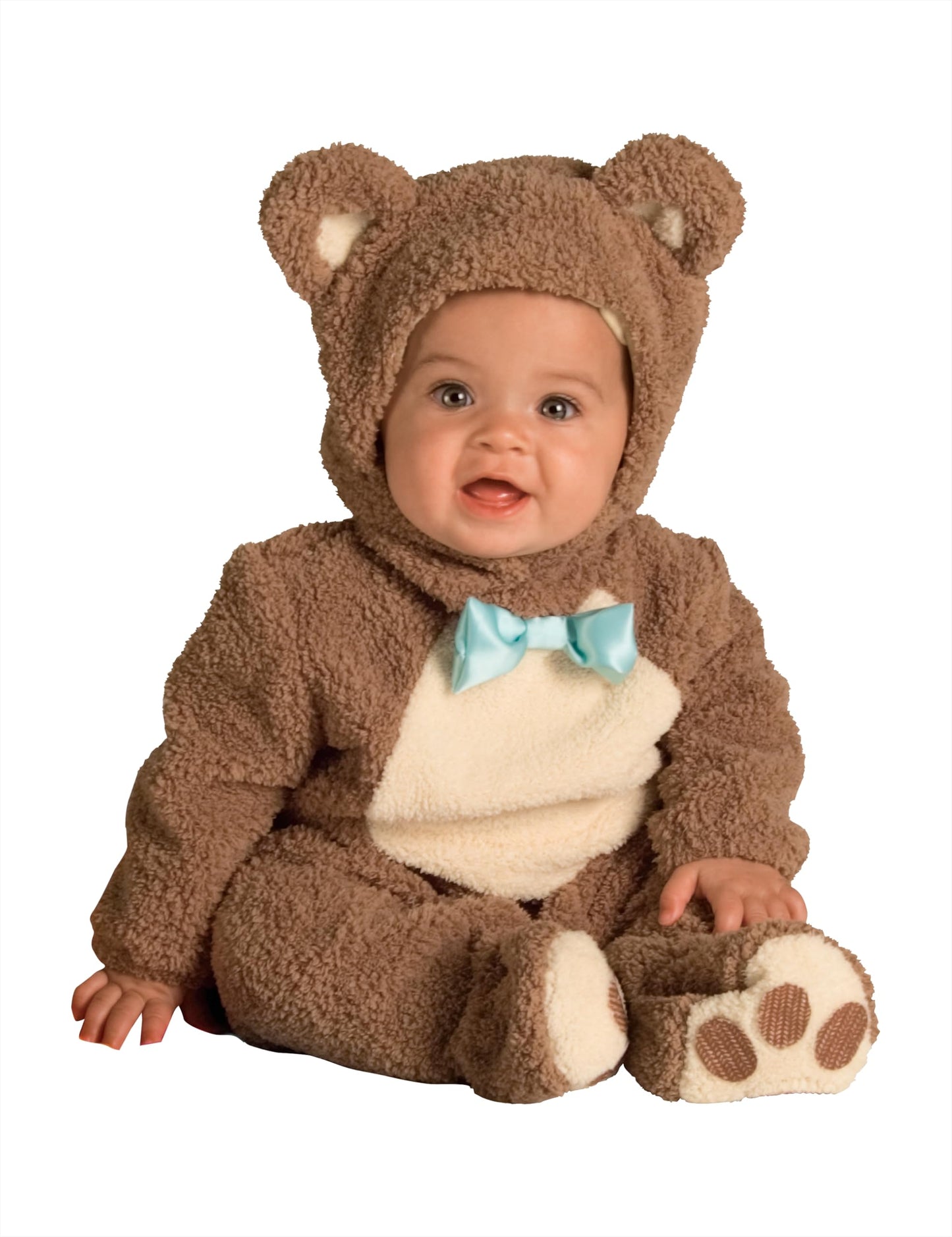 Rubies Oatmeal Bear Costume for Babies 6-12 Months – Jumpsuit, Headpiece & Rainbow Blanket