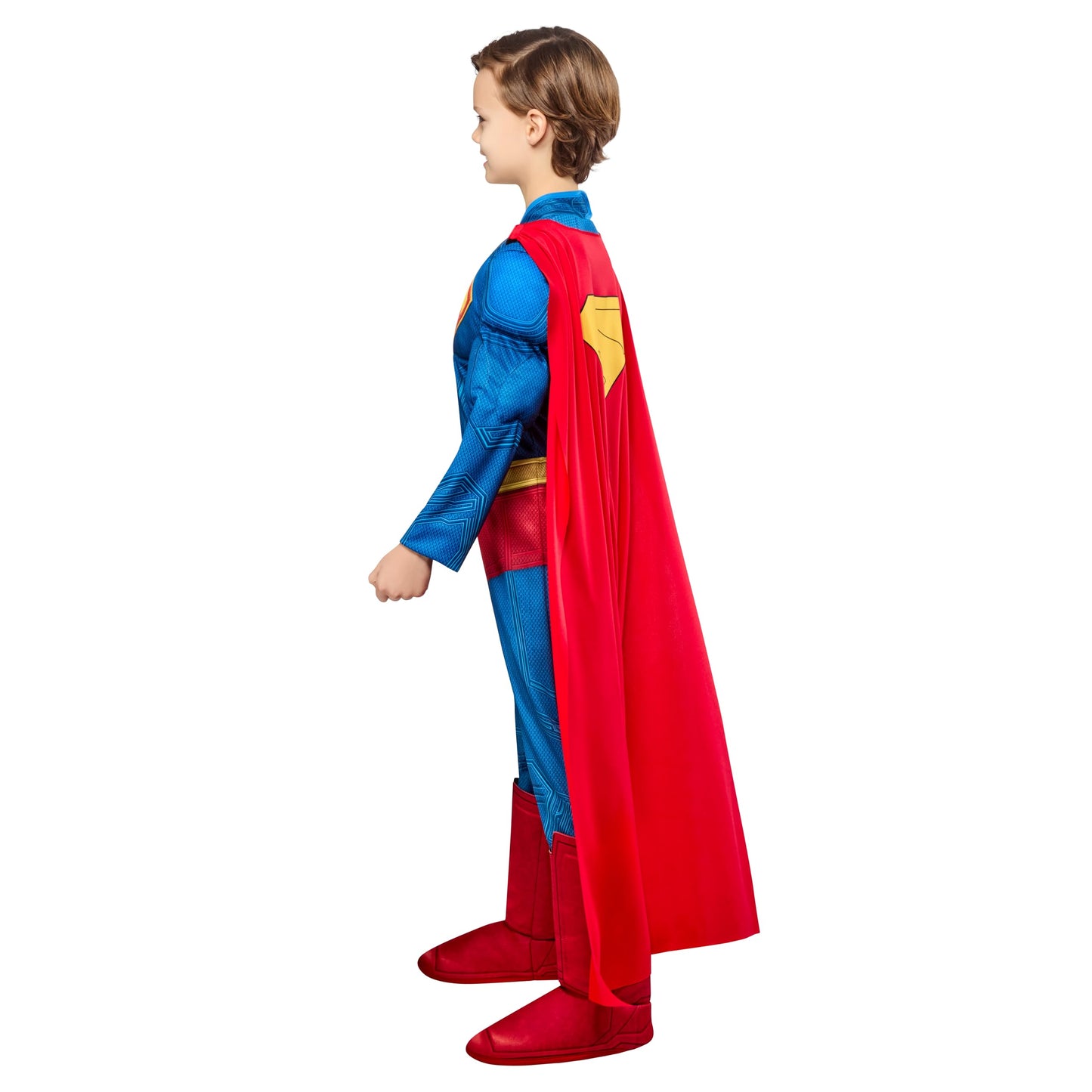 Rubies Superman 2025 Kids Costume – Boy's Large (Size 10/12) | Officially Licensed