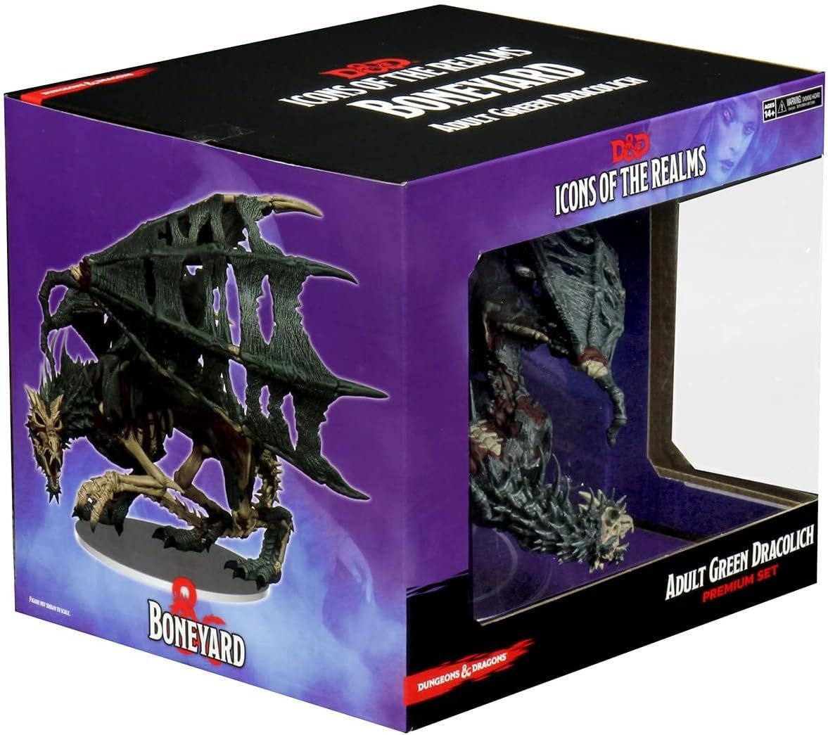 Rubies WizKids Green Dracolich – Gargantuan D&D Icons of the Realms Miniature (Pre-Painted)