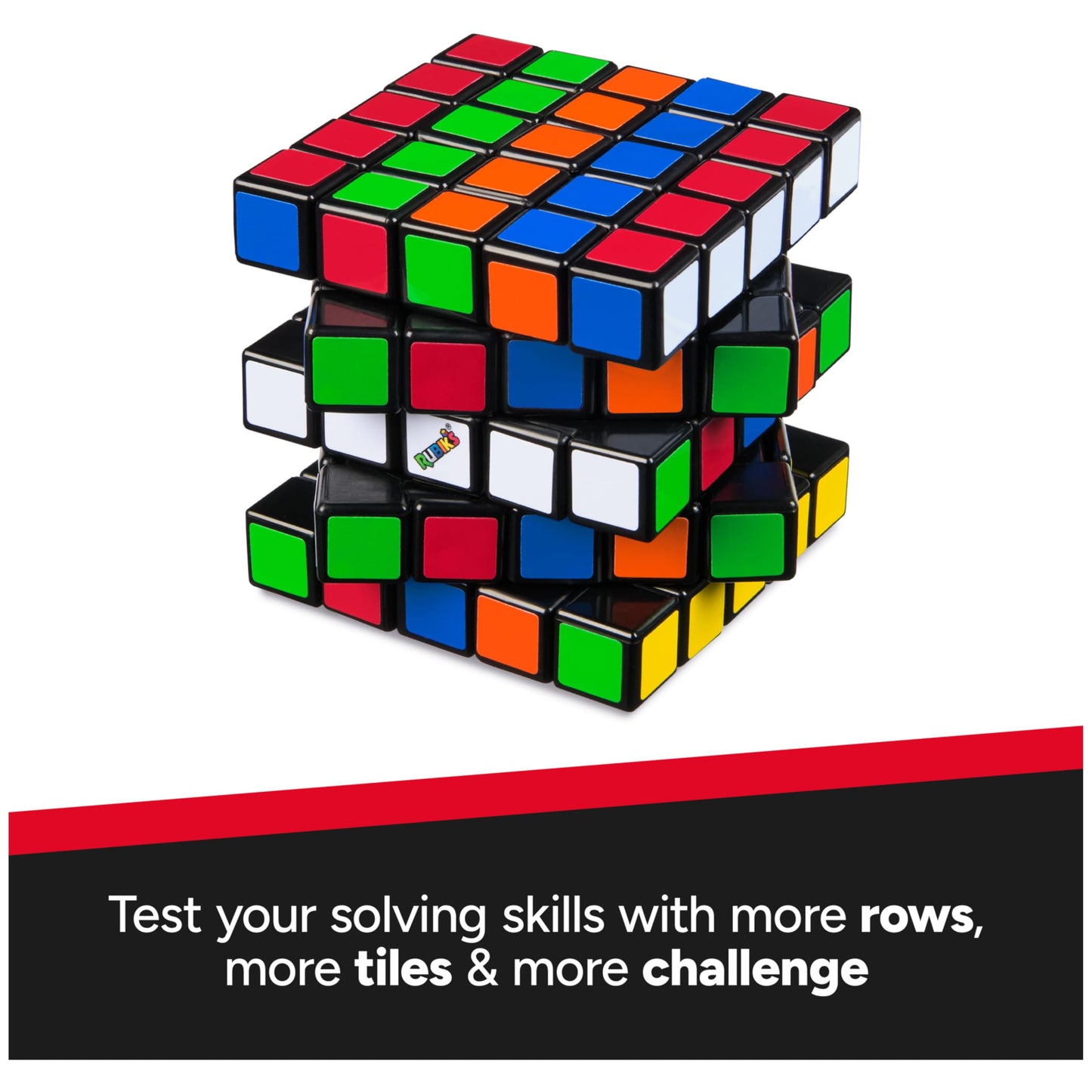 Rubik’s Cube 5x5 Professor Cube – Complex Color-Matching Puzzle & Brain Teaser for Ages 8+