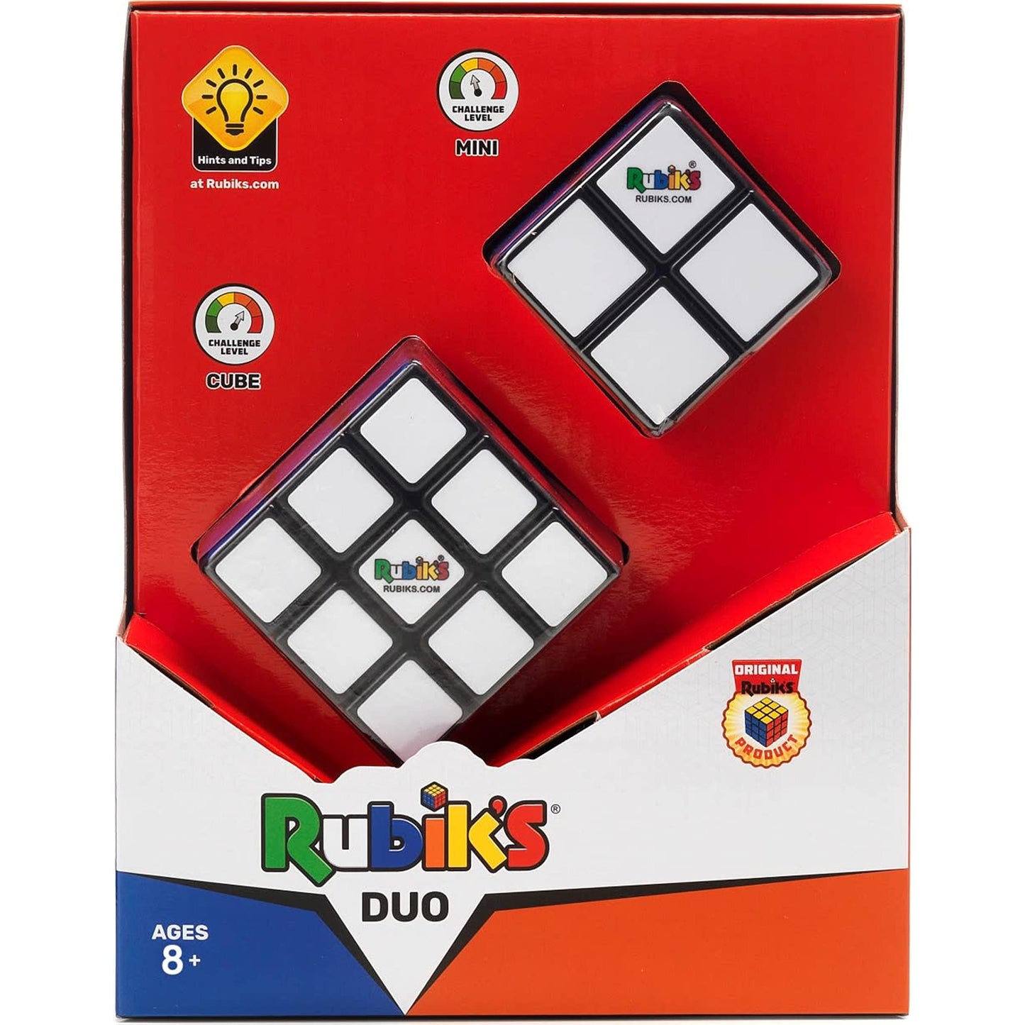 Rubik's Advanced Cube Set 3x3 + 2x2 – Original Colour Rubik's Puzzle Game