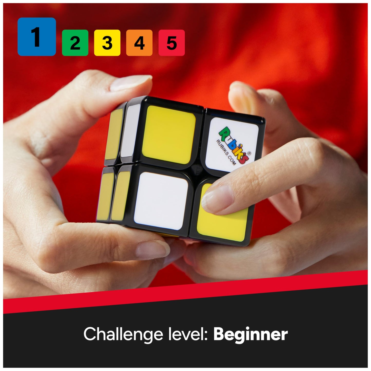 Rubik’s Apprentice 2x2 Beginner Cube – Easy Starter Puzzle for All Ages | Rubik’s