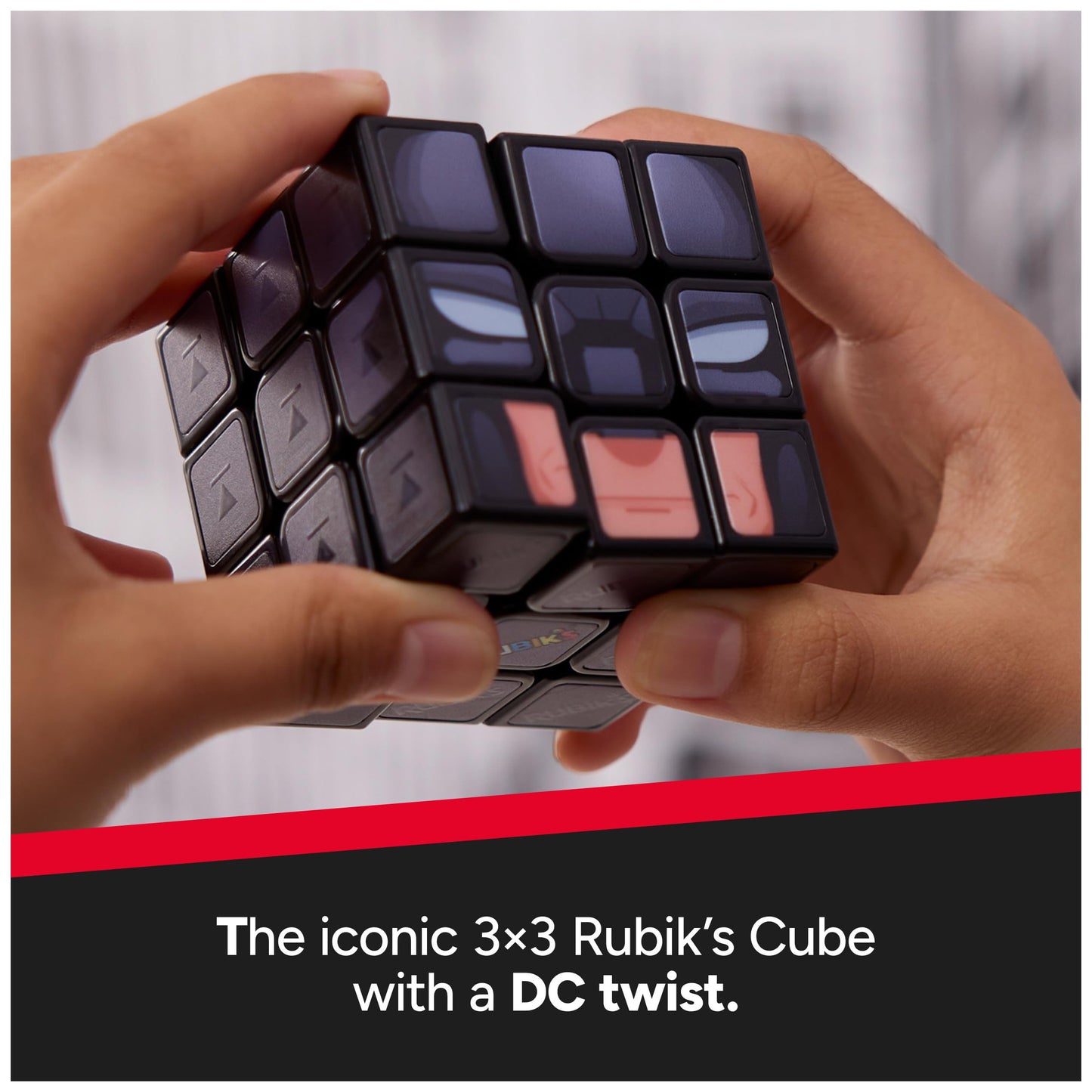 Rubik’s Batman Cuber – DC Comics Collectible 3x3 Rubik’s Cube for Fans | Desk Decor & Fidget Toy