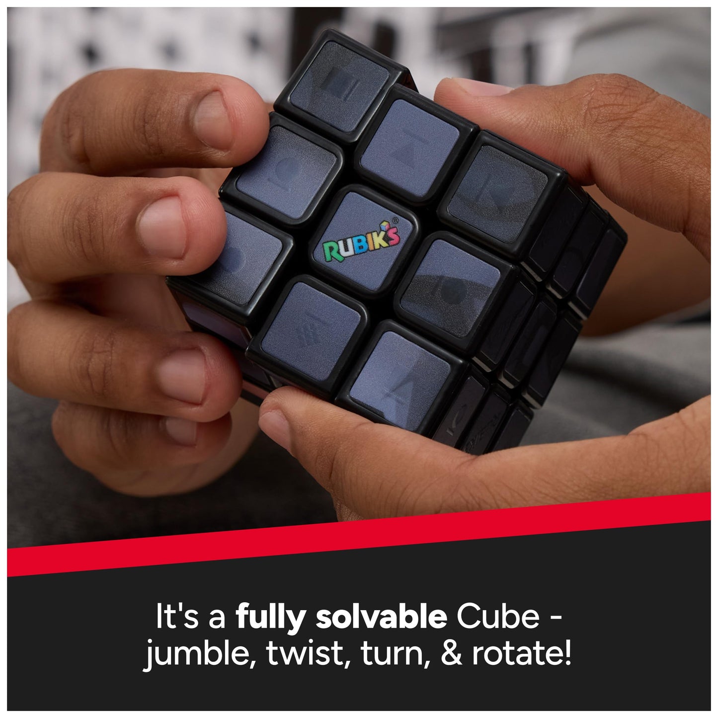 Rubik’s Batman Cuber – DC Comics Collectible 3x3 Rubik’s Cube for Fans | Desk Decor & Fidget Toy