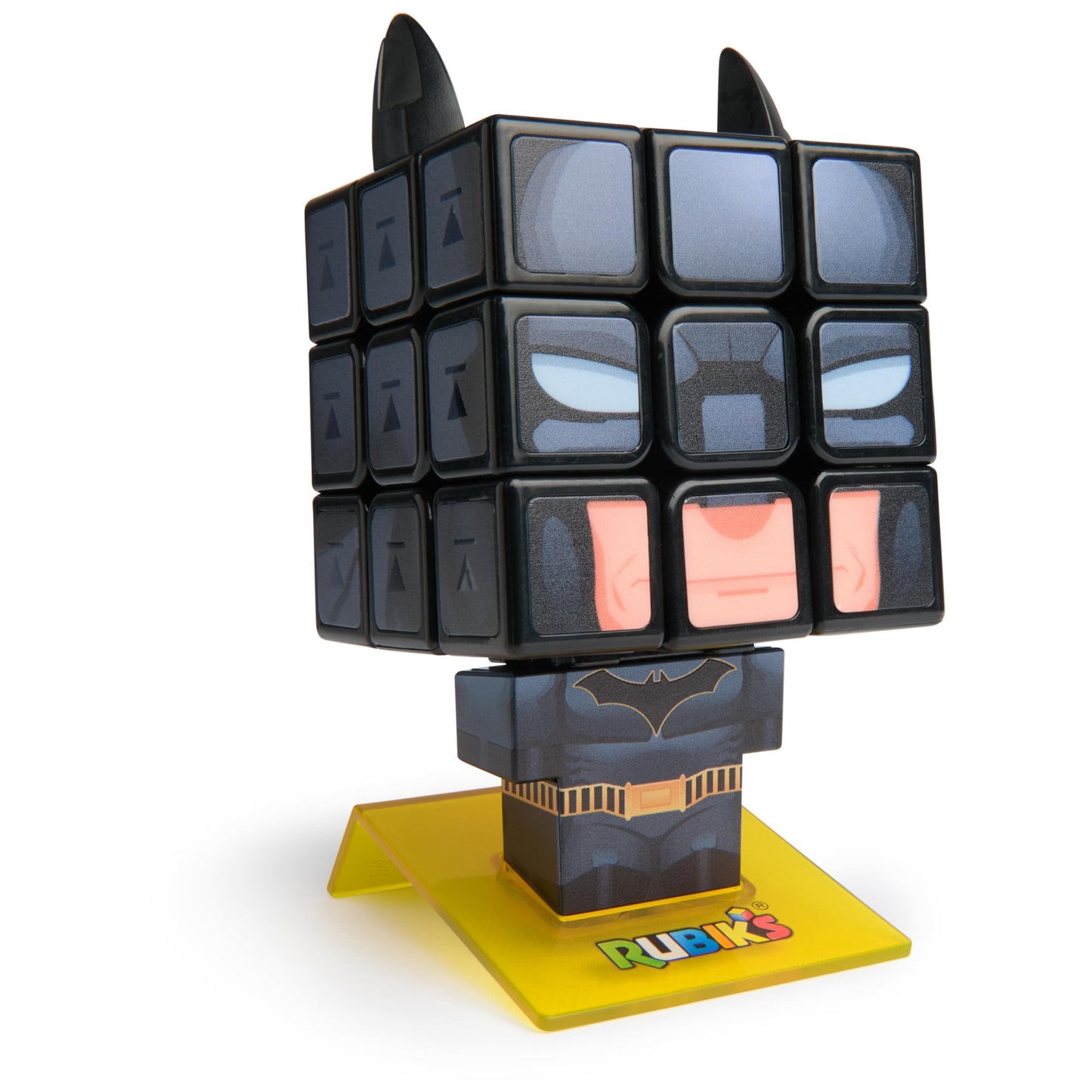 Rubik’s Batman Cuber – DC Comics Collectible 3x3 Rubik’s Cube for Fans | Desk Decor & Fidget Toy