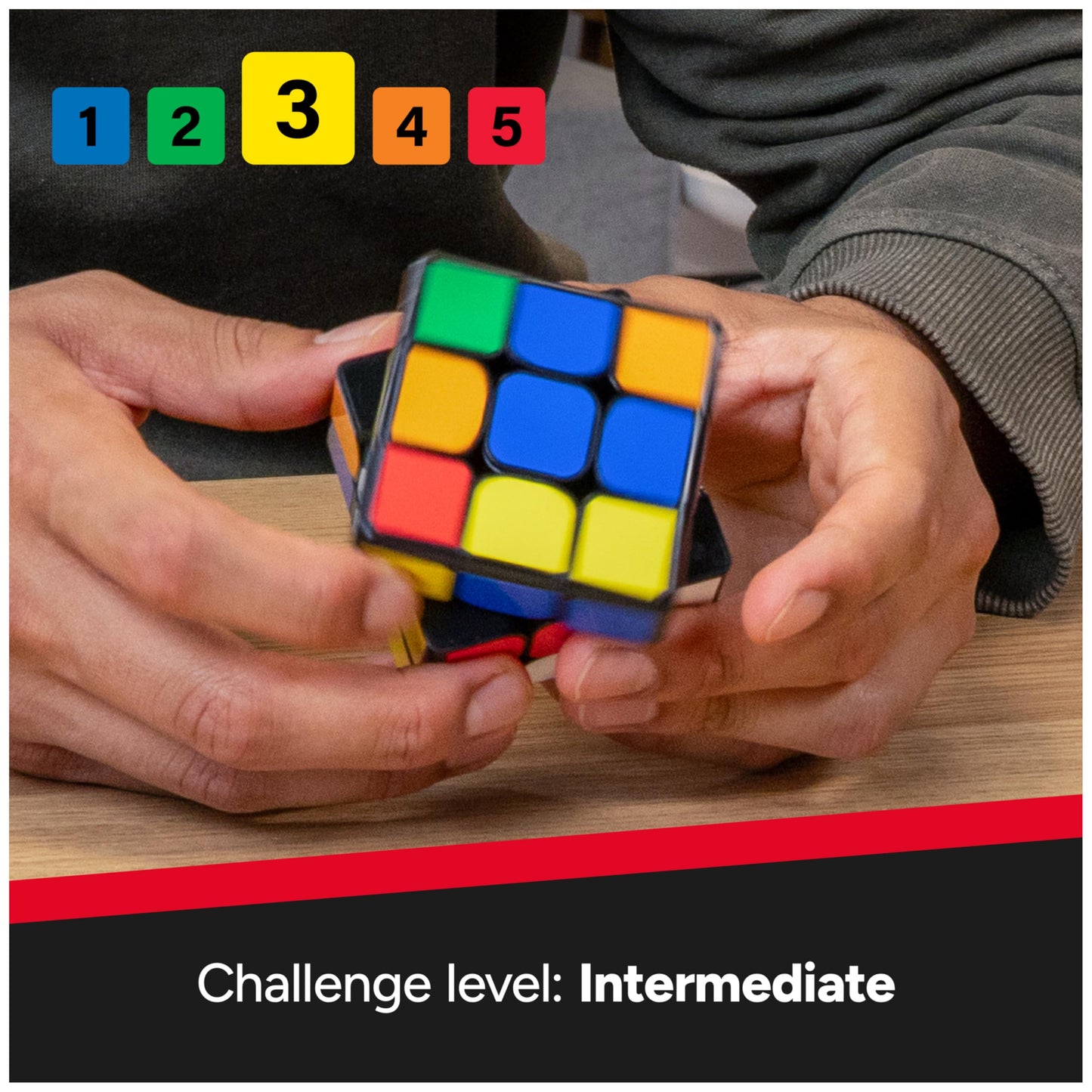 Rubik's ConnectedX Cube — Bluetooth 3x3 Speed Cube with Guided Learning App