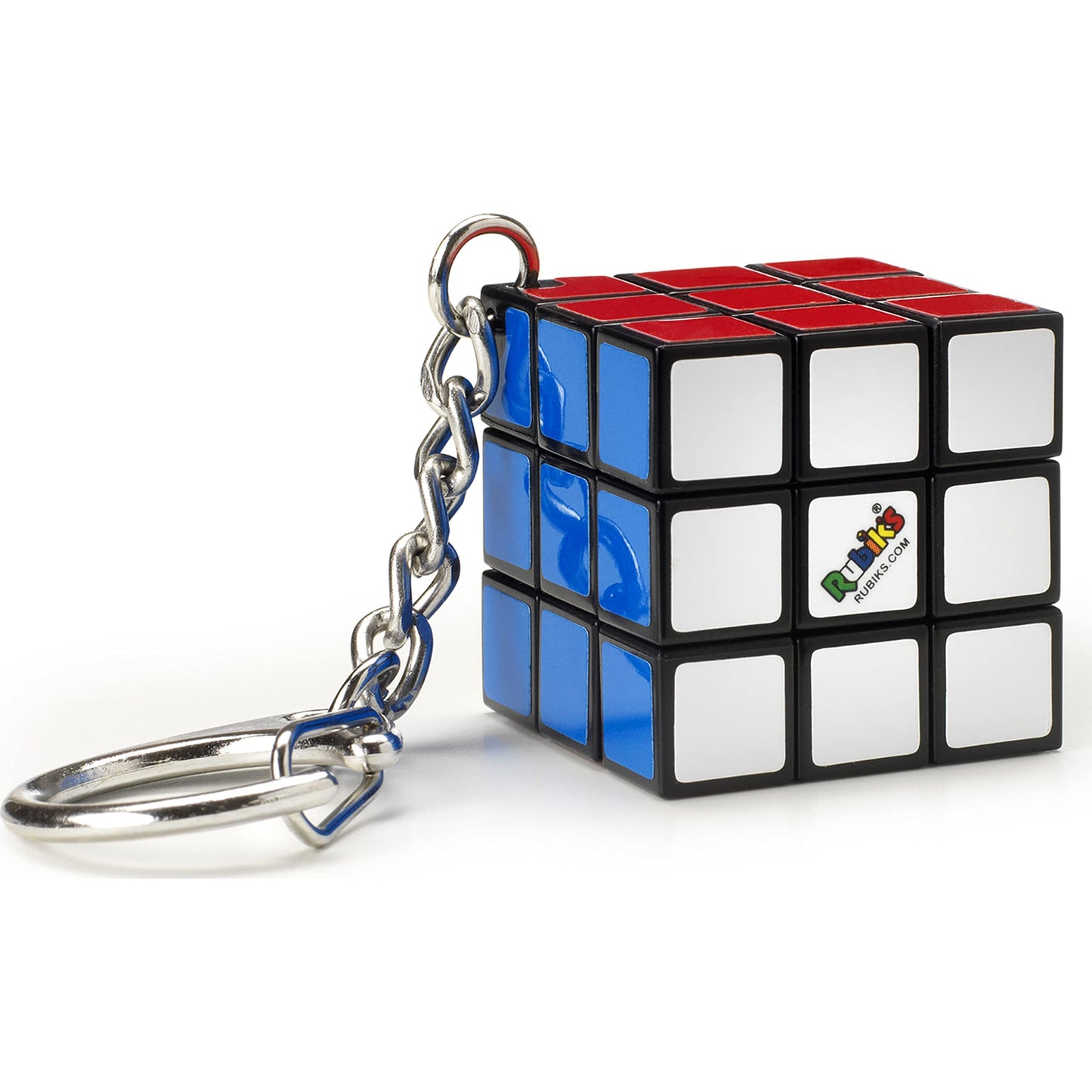 Rubik's Cube 3x3 Key Ring – Colourful Travel Puzzle by Rubik's