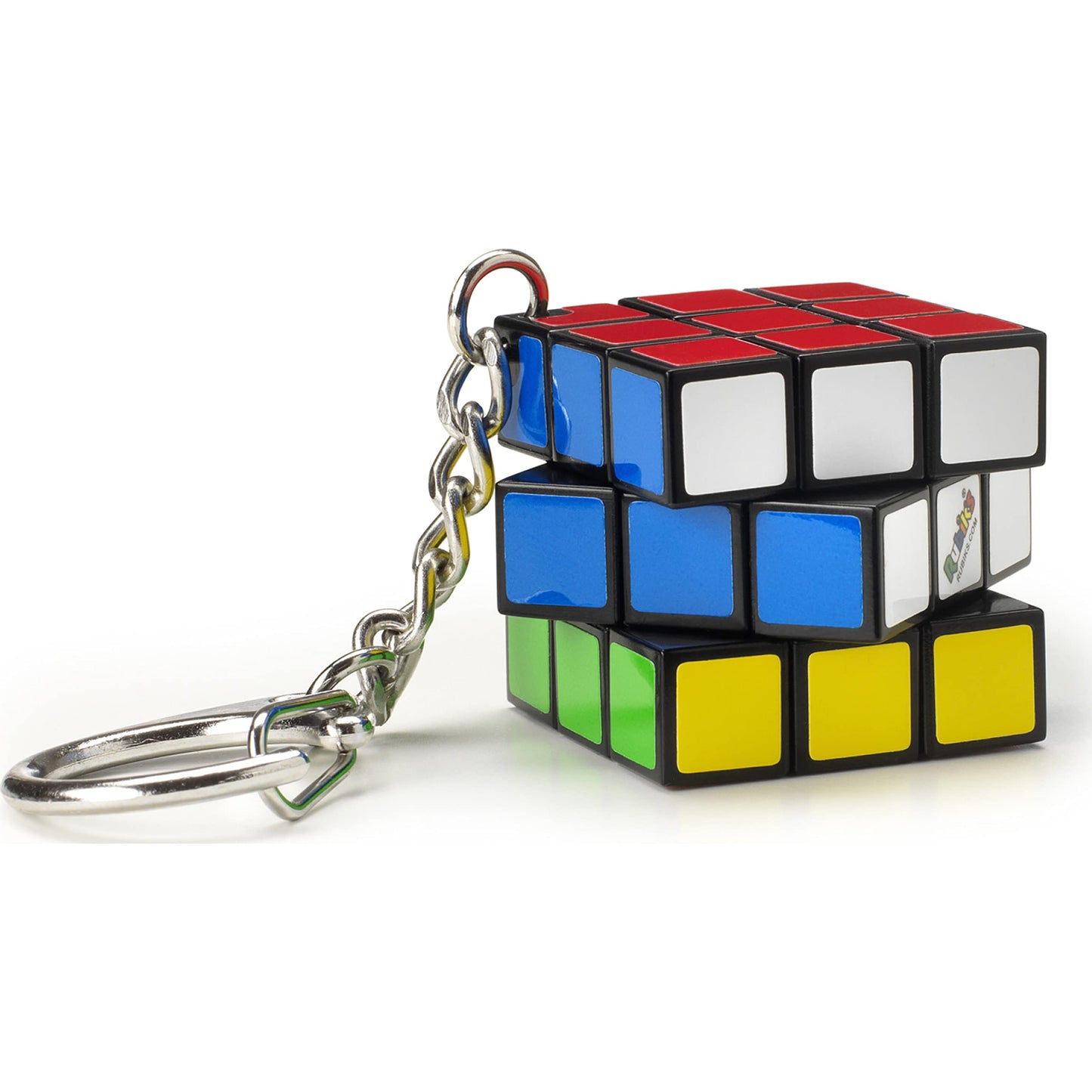 Rubik's Cube 3x3 Key Ring – Colourful Travel Puzzle by Rubik's