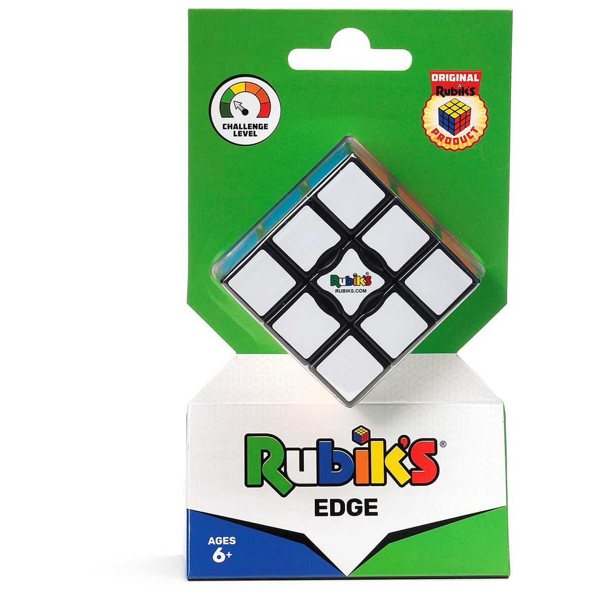 RUBIK'S 3x1 Edge Cube – Original One-Layer Puzzle for Beginners | Spin Master