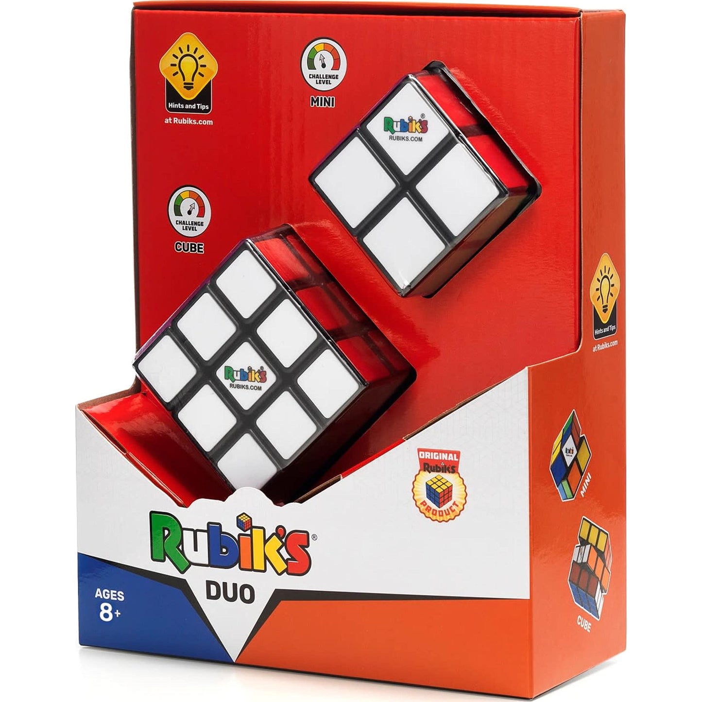 Rubik's Advanced Cube Set 3x3 + 2x2 – Original Colour Rubik's Puzzle Game