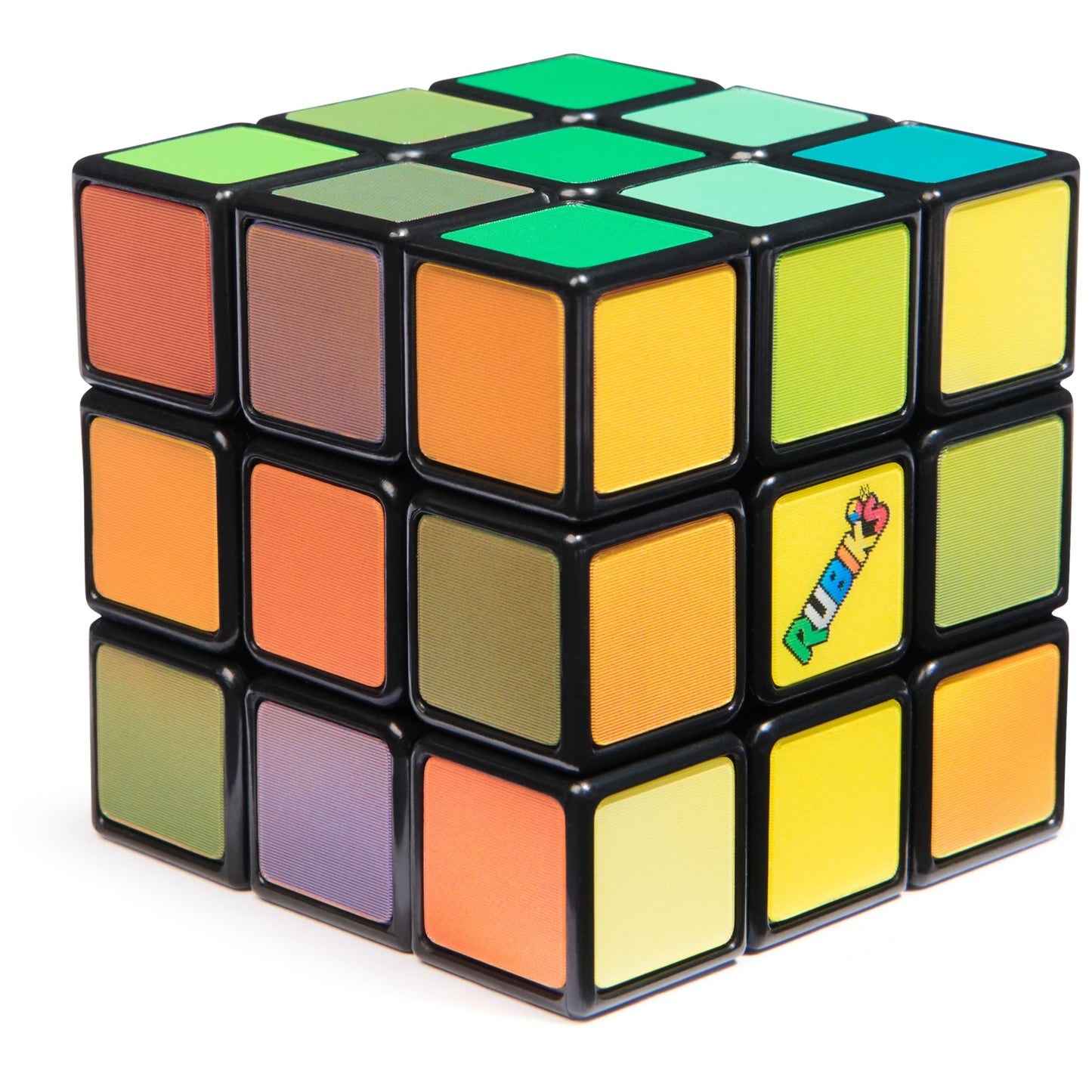Rubik's - Impossible Cube 3x3: Iridescent Color-Changing Puzzle for Mind Challenge (Ages 8+)