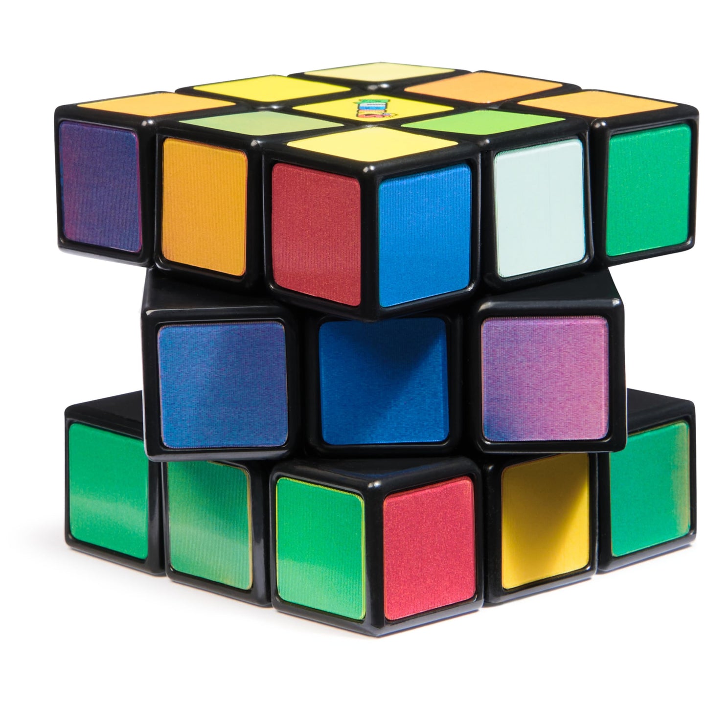 Rubik's - Impossible Cube 3x3: Iridescent Color-Changing Puzzle for Mind Challenge (Ages 8+)