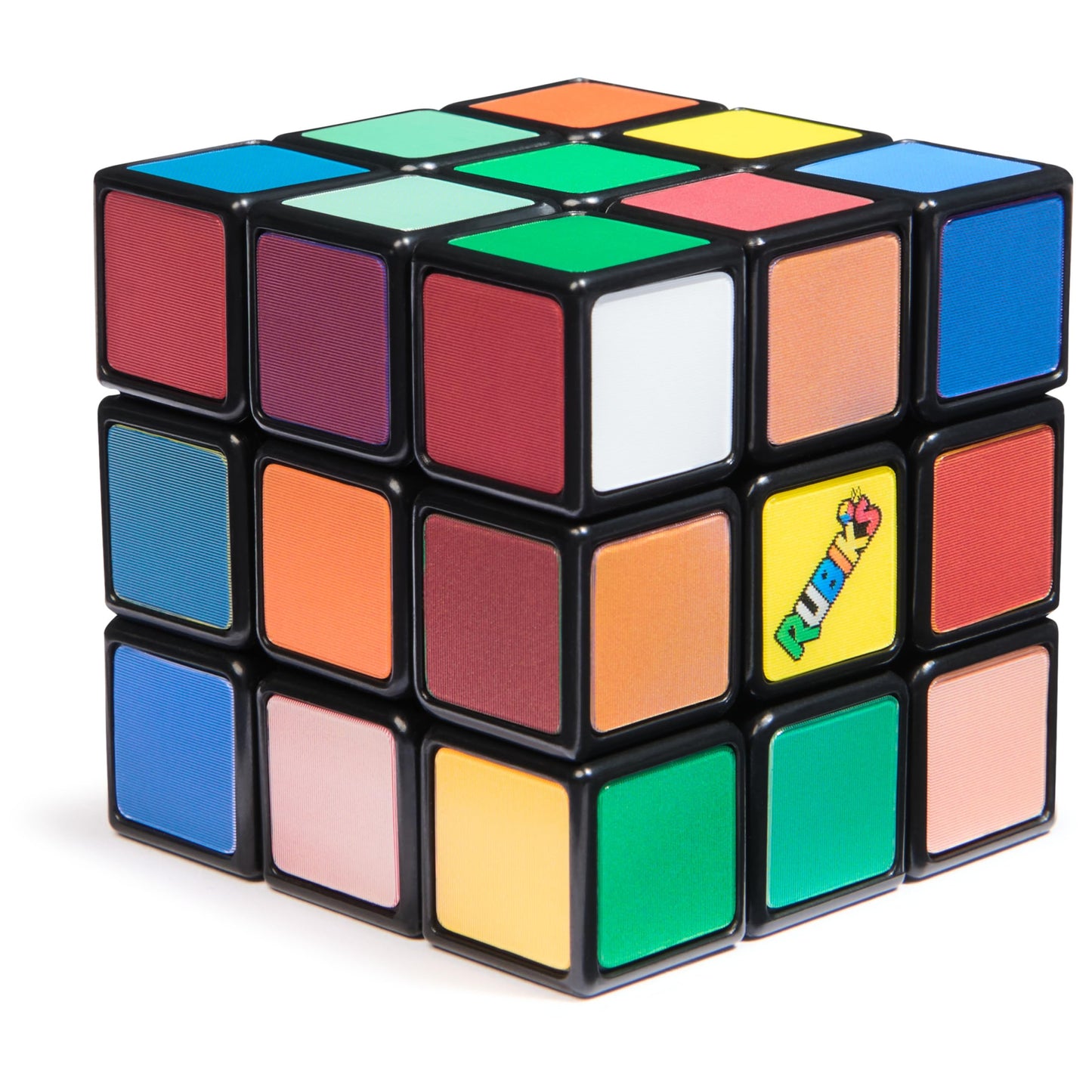 Rubik's - Impossible Cube 3x3: Iridescent Color-Changing Puzzle for Mind Challenge (Ages 8+)