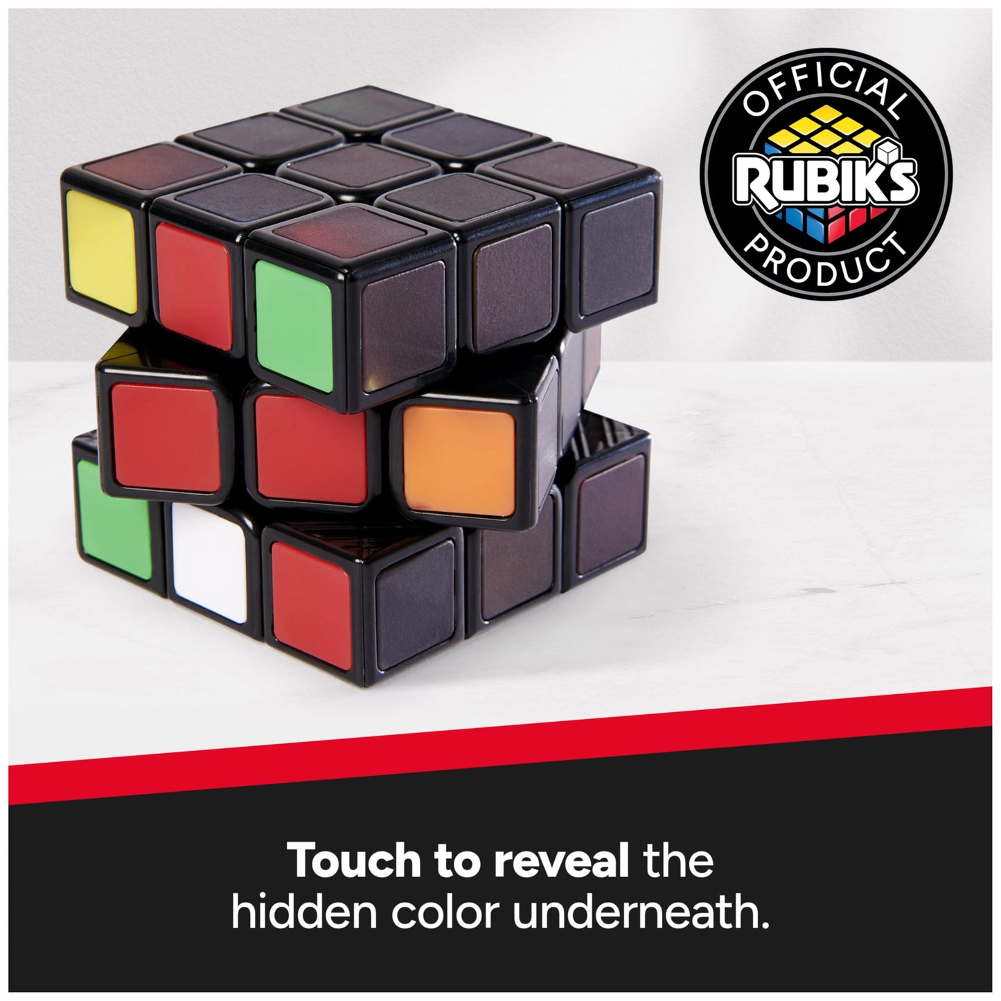 Rubik's Phantom 3x3 Cube – Thermochromic Color-Changing Puzzle for Advanced Solvers