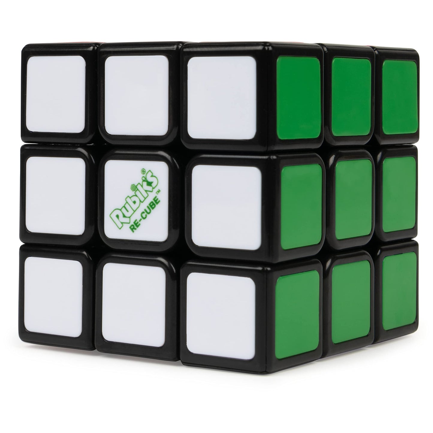 Rubik's Re-Cube 3x3: Original Puzzle Made with 100% Recycled Plastic