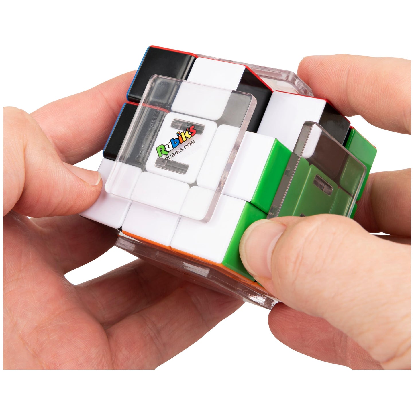 Rubik's Slide – Advanced 3x3 Puzzle Cube | Sensory Fidget Toy & Brain Teaser by Rubik's