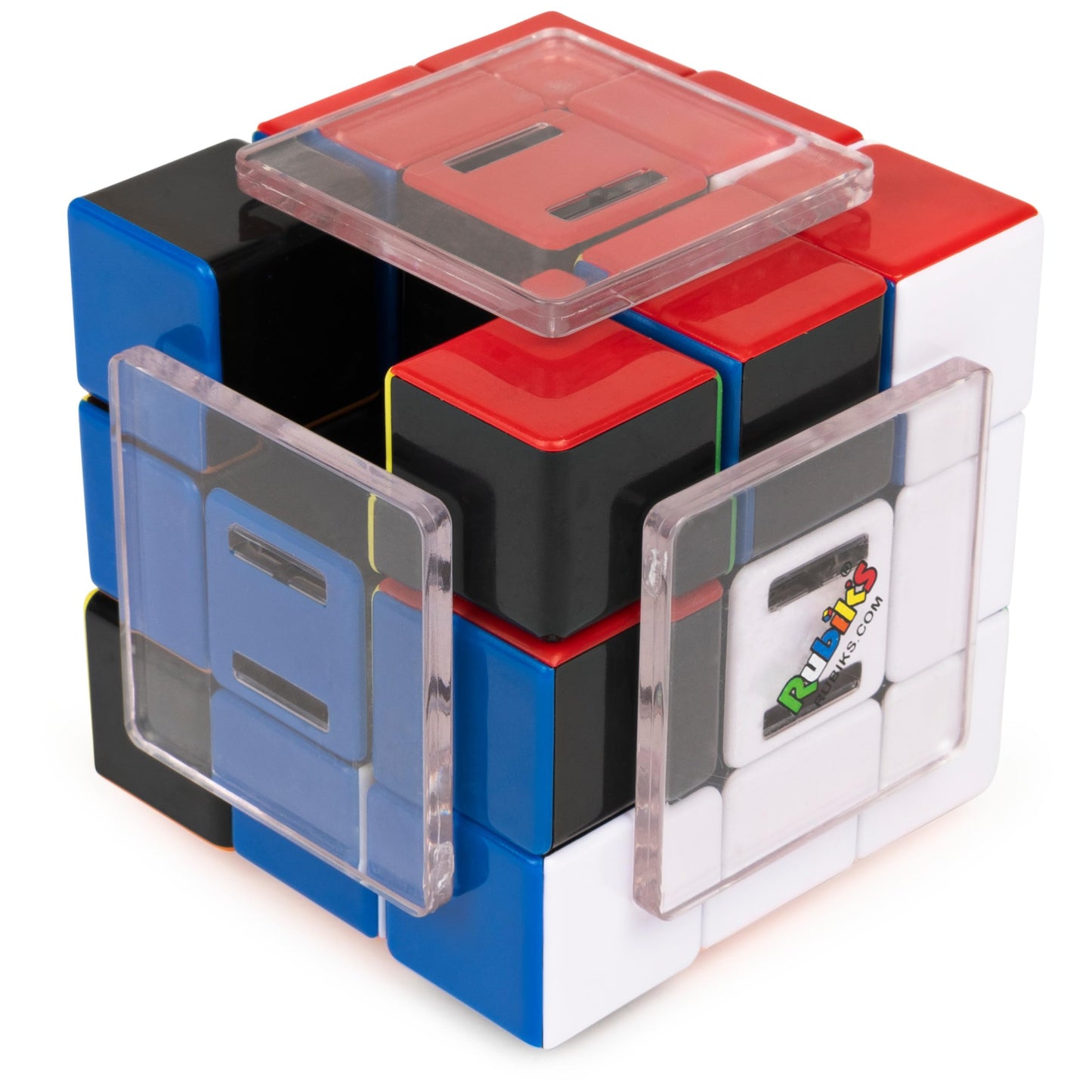 Rubik's Slide – Advanced 3x3 Puzzle Cube | Sensory Fidget Toy & Brain Teaser by Rubik's