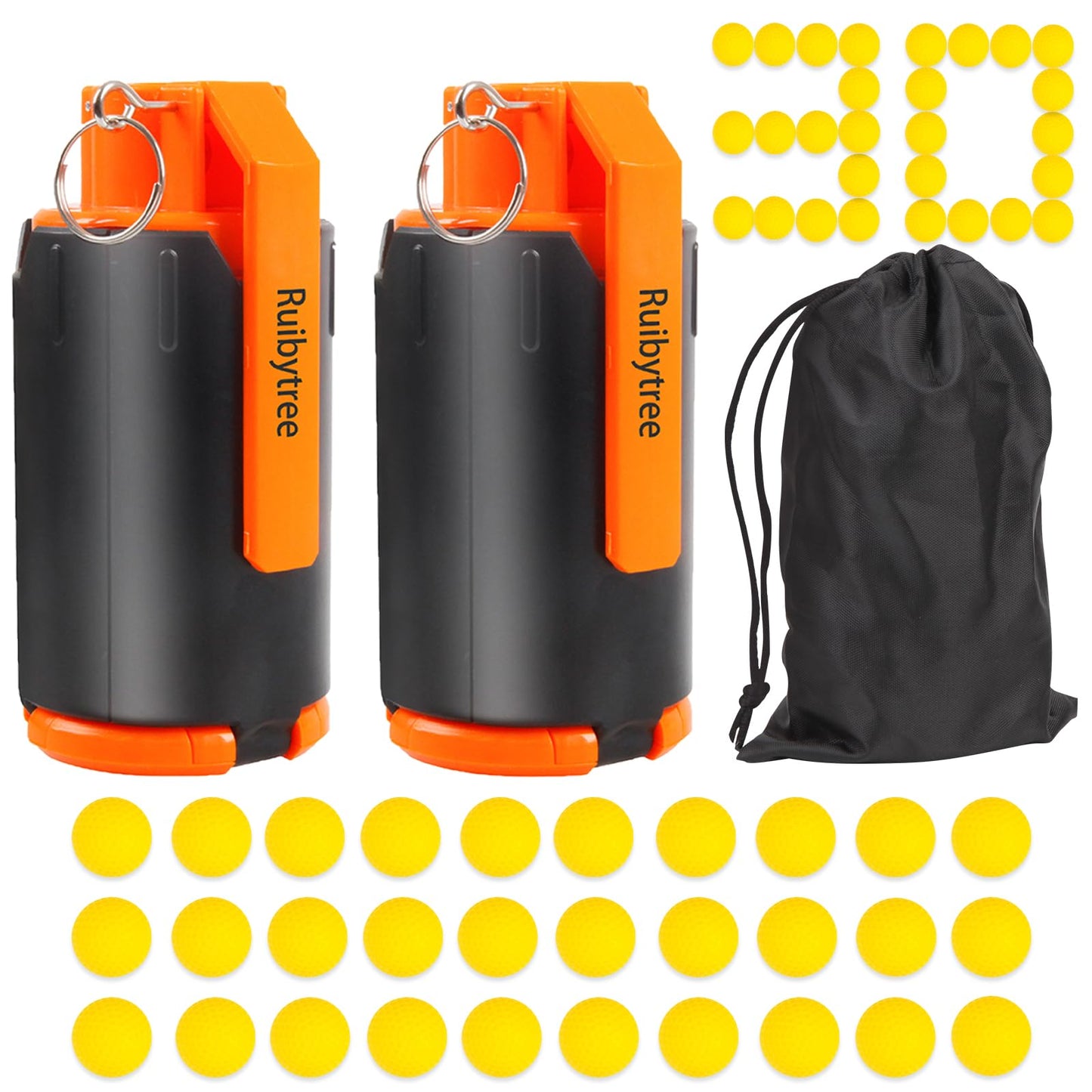 Ruibytree CS Tactical Plastic Toy for Nerf Rival Battles — 2 Pack