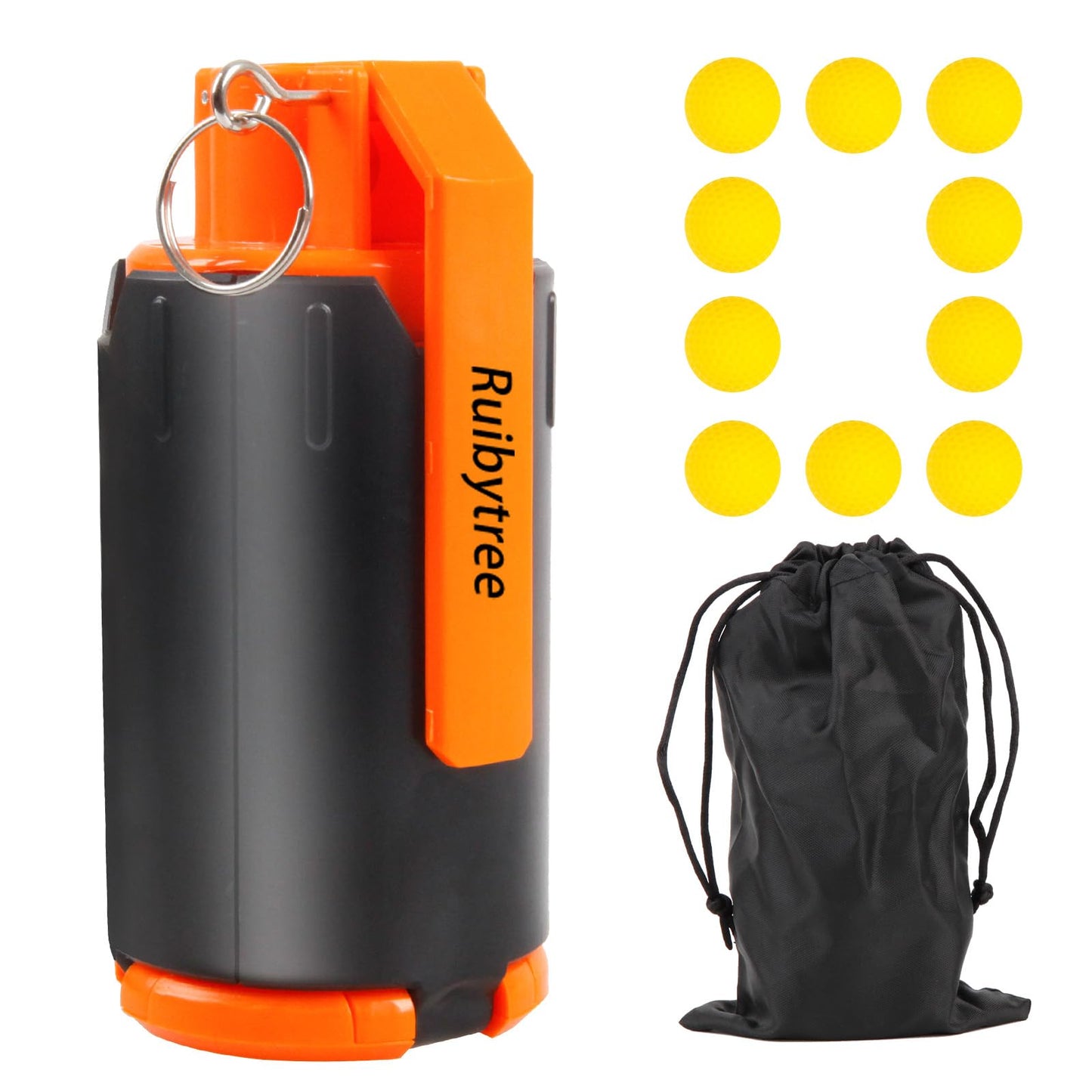 Ruibytree Tactical Plastic Toy Nerf Bomb for CS Nerf Rival Battles – 1 Pack