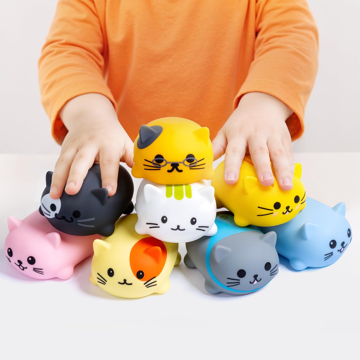 Ruko 1701 Musical Cats Piano Keyboards - 8 Cat Themed Kid Musical Toy for Ages 3-9