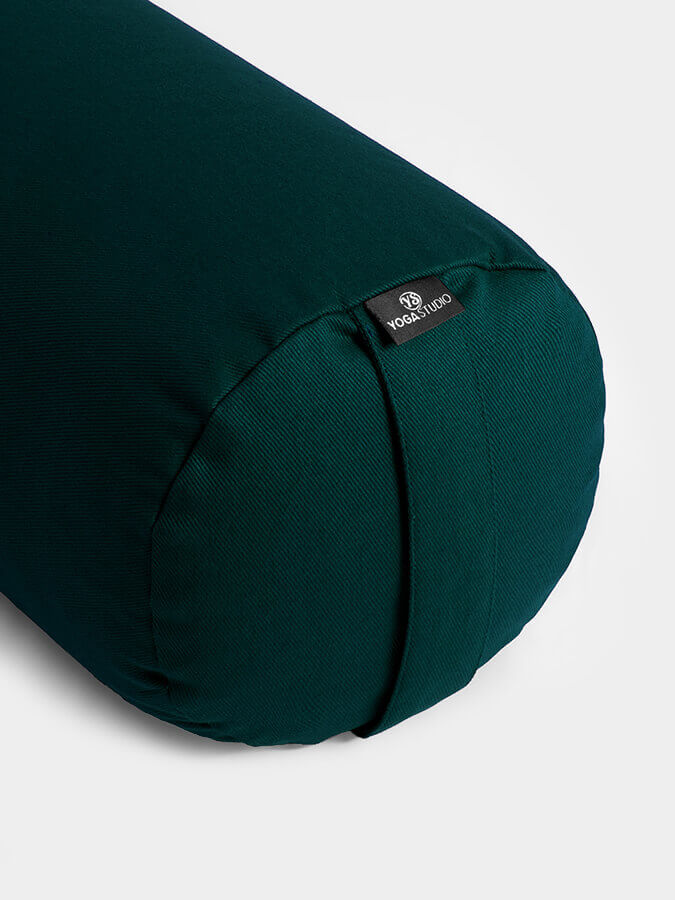 Yoga Studio Organic Cotton Buckwheat Lotus Meditation Bolster Cushion