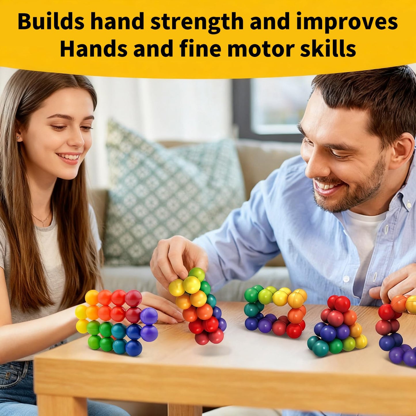 Rytopt Fidget Balls – Sensory Fidget Toys for Adults & Teens, Portable