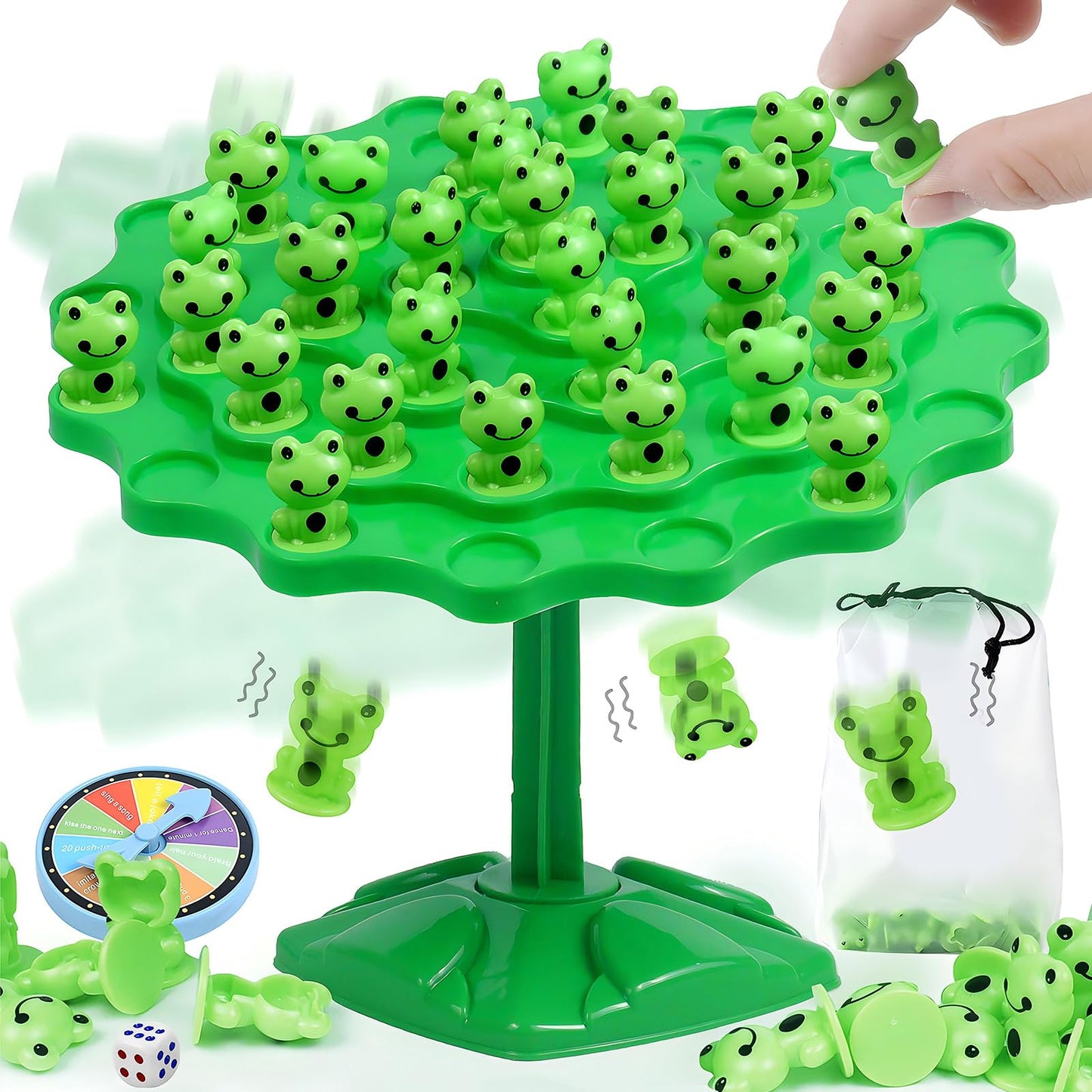 Rytopt Frog Balance Game – Two-Player Family Tabletop Puzzle & Party Game