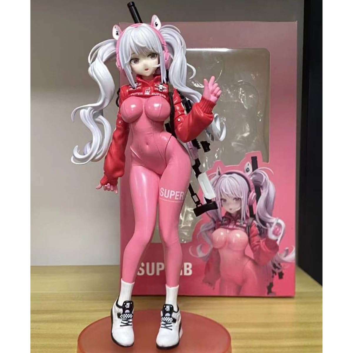 RZAHUAHU Goddess of Victory NIKKE Alice 1/6 Figure – 9.8in PVC Desktop Ornament