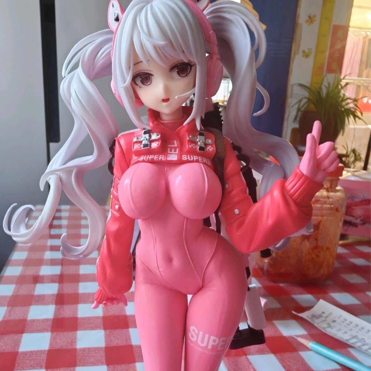 RZAHUAHU Goddess of Victory NIKKE Alice 1/6 Figure – 9.8in PVC Desktop Ornament