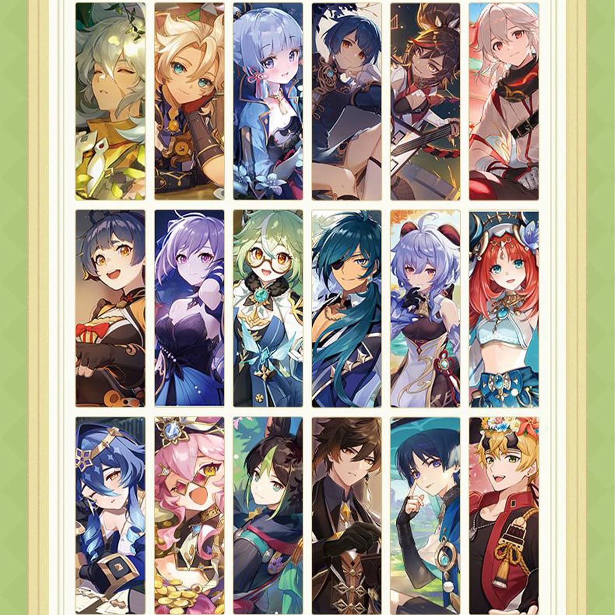 RZAHUAHU G-I 2025 Official Illustration Vol.3 Merch Set (3.0–3.8)