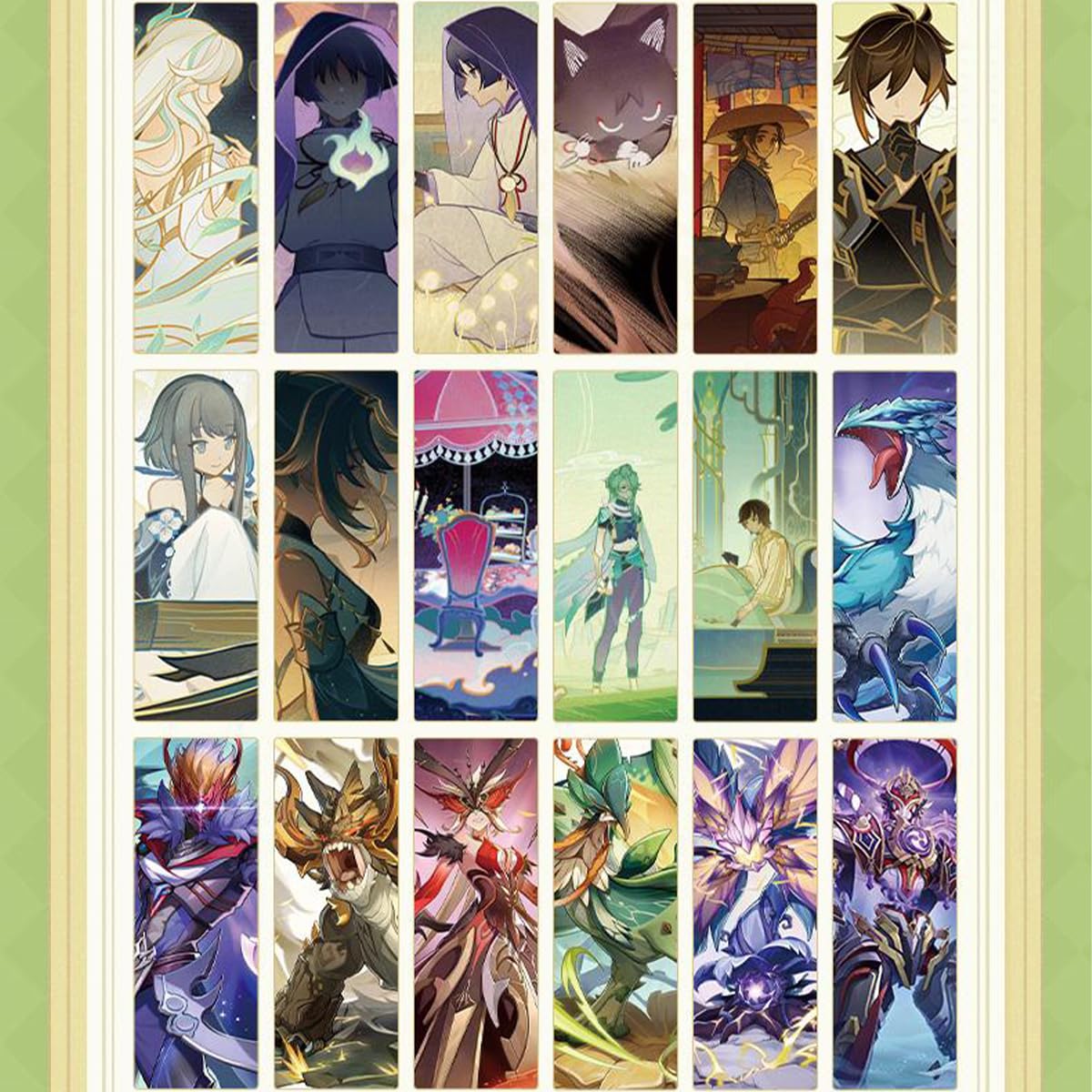 RZAHUAHU G-I 2025 Official Illustration Vol.3 Merch Set (3.0–3.8)