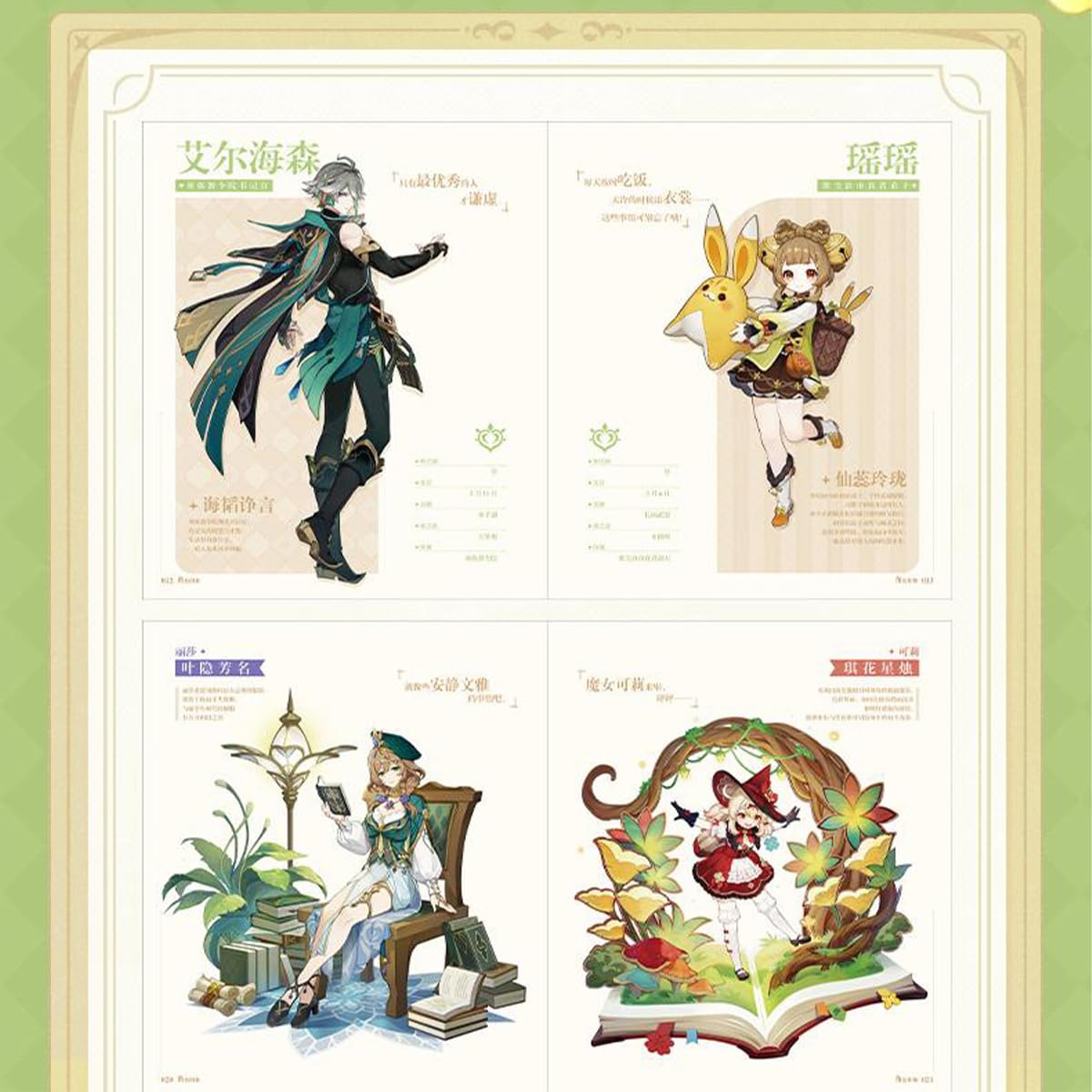 RZAHUAHU G-I 2025 Official Illustration Vol.3 Merch Set (3.0–3.8)