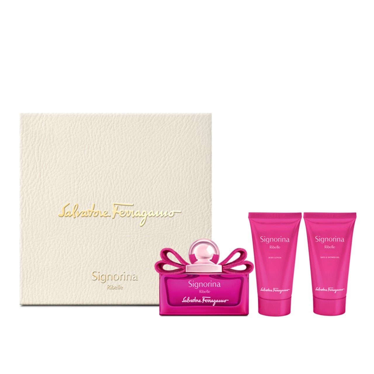 Salvatore Ferragamo Signorina Ribelle Gift Set 30ml EDP + 50ml Body Lotion Women's Fragrance