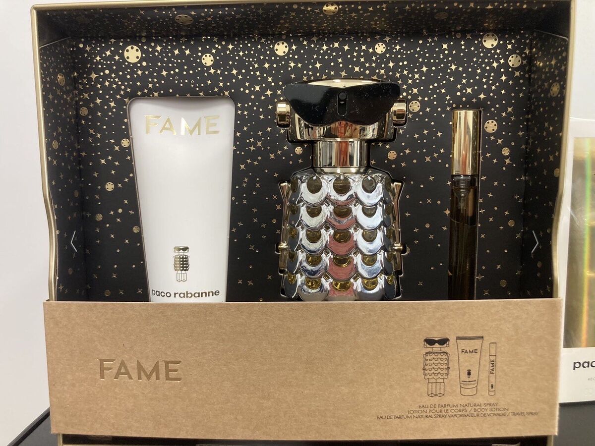 Paco Rabanne Fame Gift Set 80ml EDP + 100ml Body Lotion + 10ml EDP