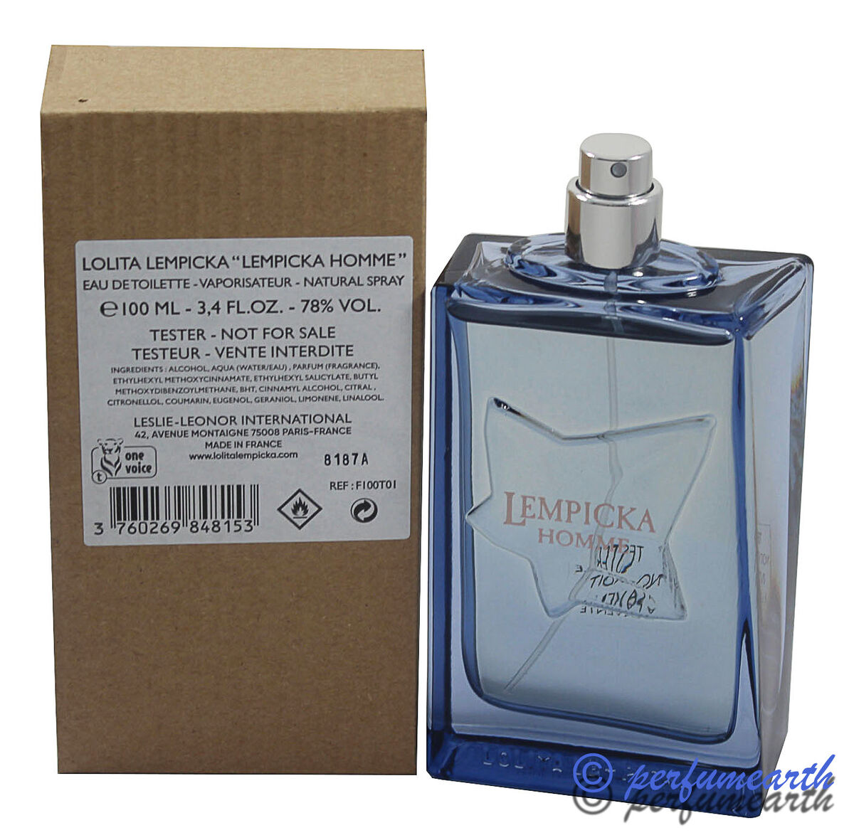 Lolita Lempicka Homme Eau de Toilette 100ml Spray