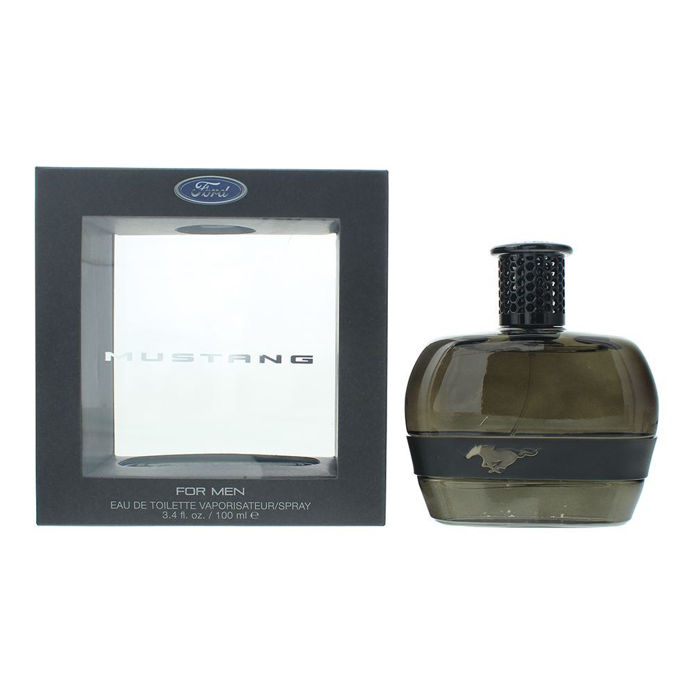 Mustang Black Eau de Toilette 100ml Spray Men's Fragrance