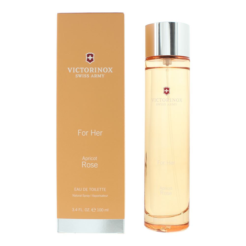 Swiss Army Victorinox Apricot Rose Eau de Toilette 100ml Spray Women's Fragrance