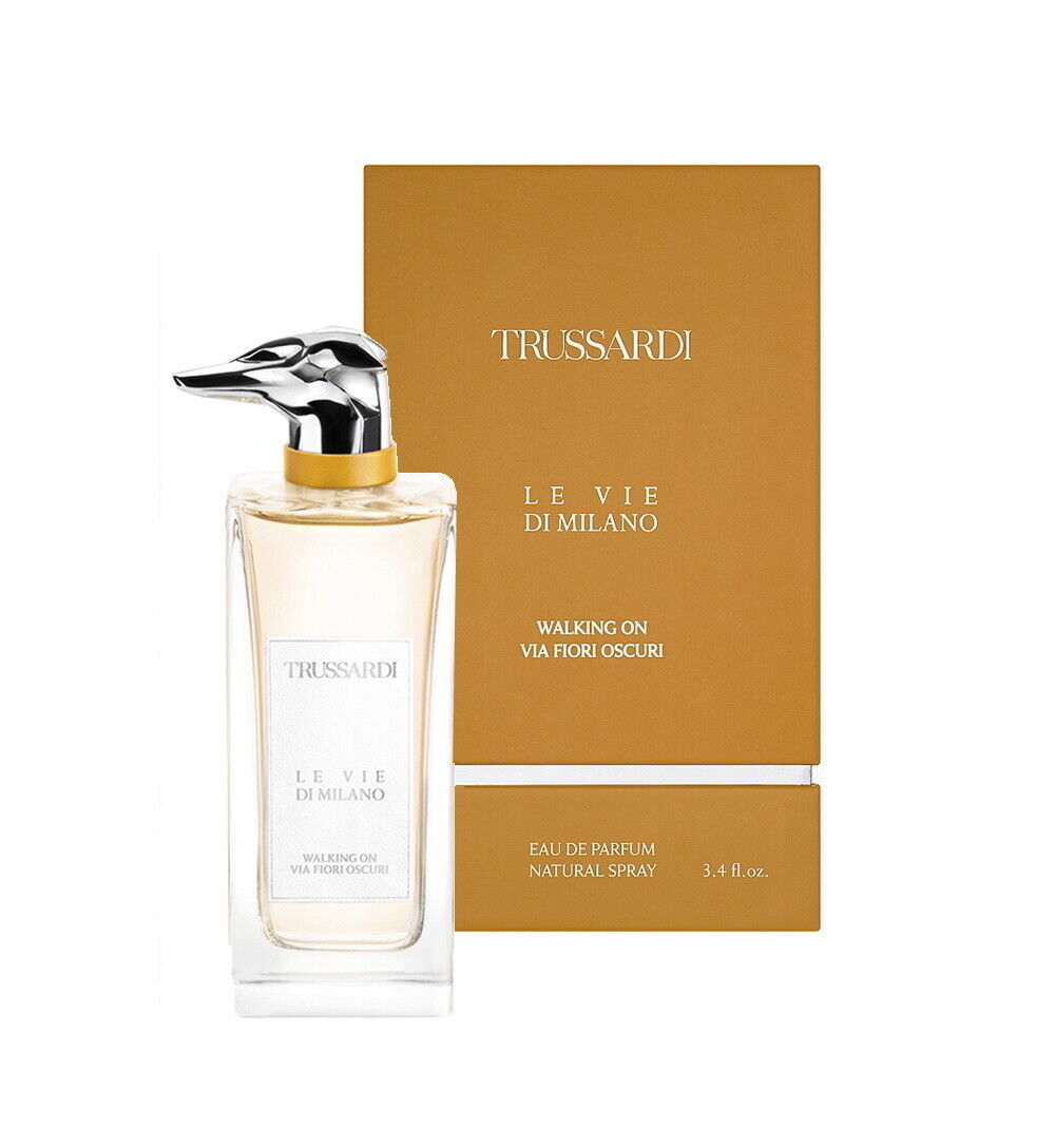Trussardi Walking On Via Fiori Oscuri  Eau de Parfum 100ml Spray Unisex Fragrance