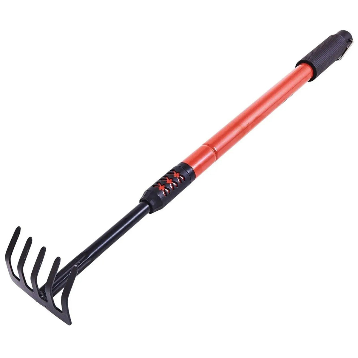 Amtech Telescopic Hand Rake Extendable Garden Grass Leaf 90cm 36"