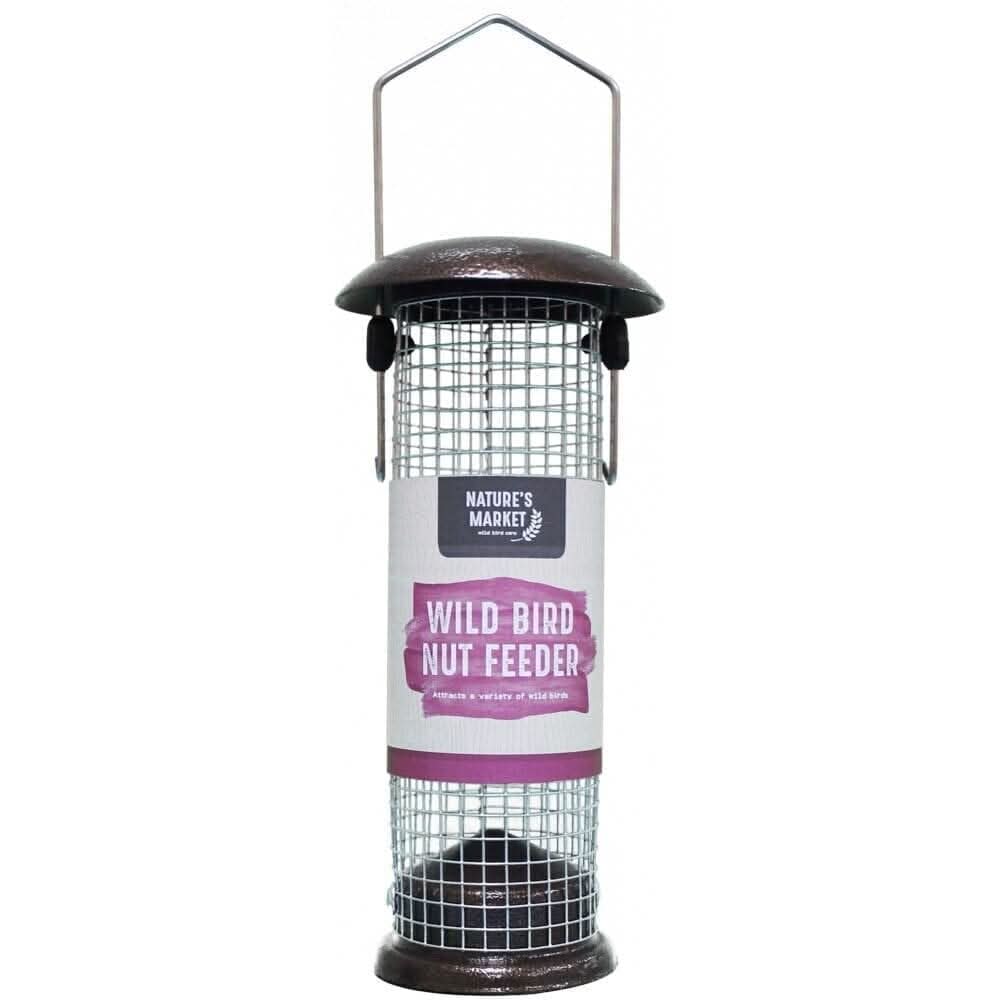 Set of 3 Metal Hanging Bird Feeders