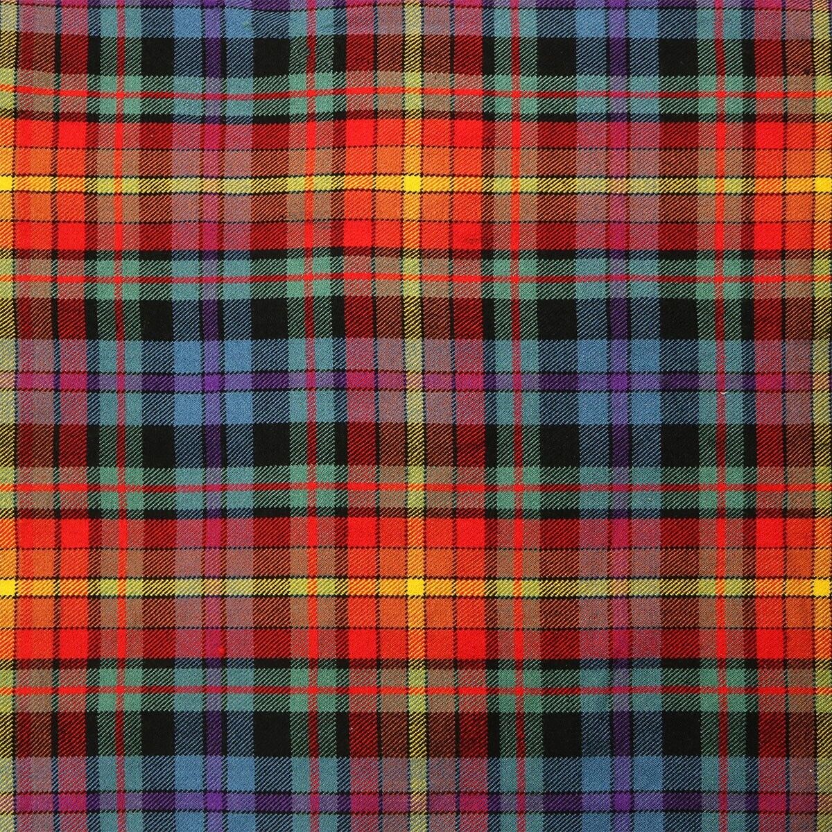 LGBT+ Pride Hybrid Black Canvas and Tartan Utility Kilt
