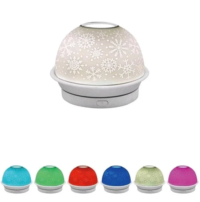 desire  aroma   Humidifier Snowflakes Diffuser Colour Changing