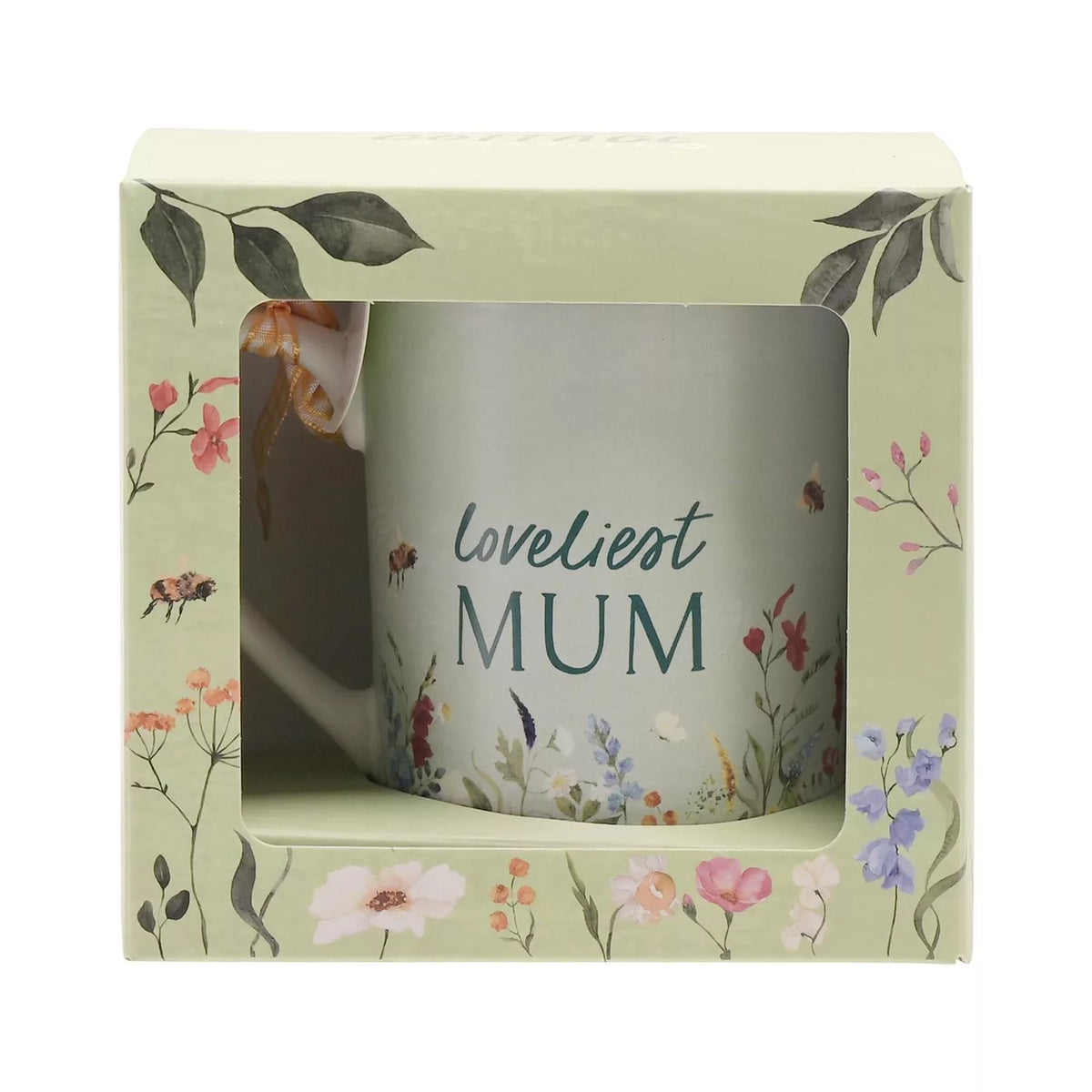 Cottage Garden Lovliest Mum Wild Flower & Bee Design Mug