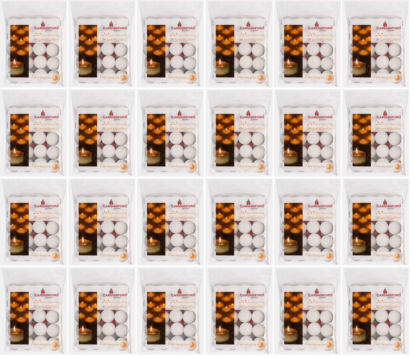24 x Carlingford Nightlights 8Hrs 24X20 S