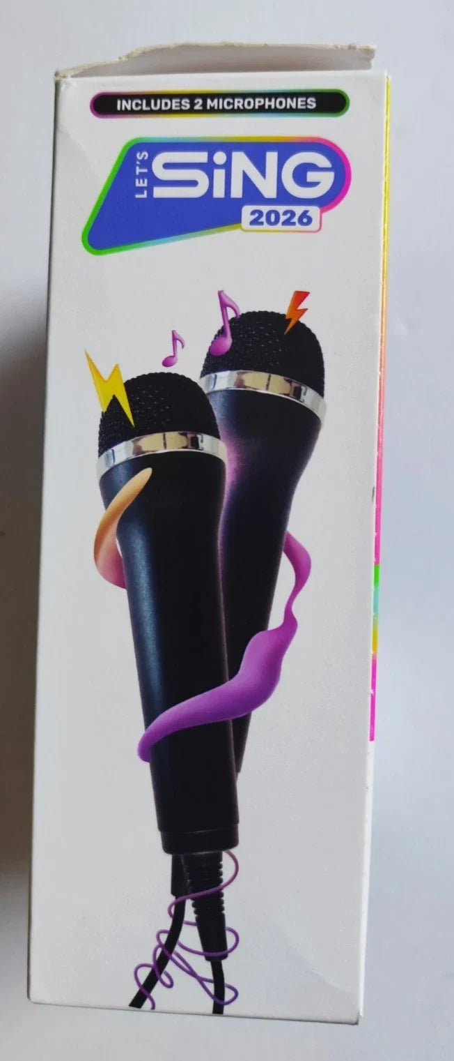Let’s Sing 2026 – 2-Mic Edition (Nintendo Switch) BOX DAMAGED